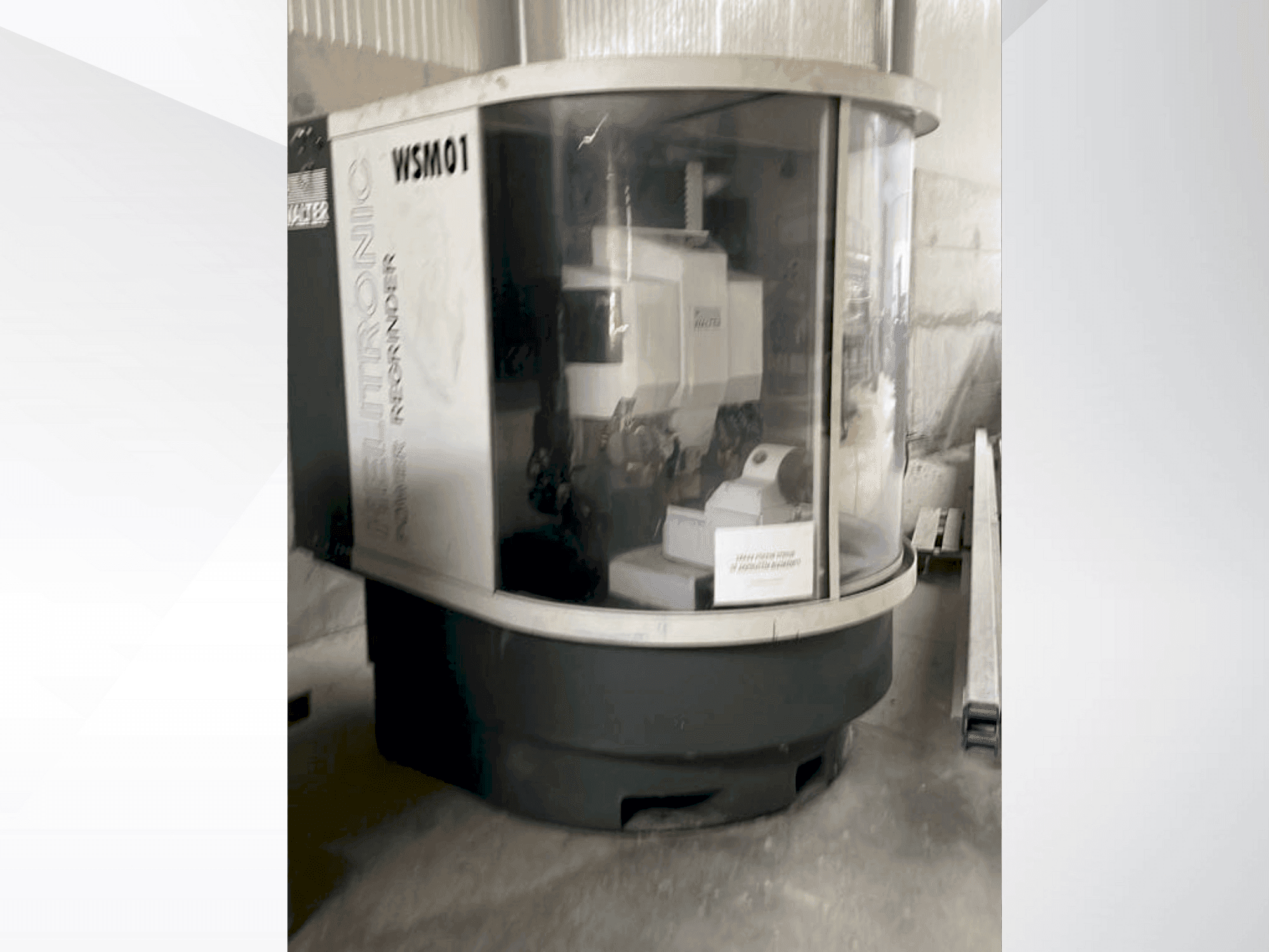 Makine  WALTER Helitronic Power Regrinder - Önden görünüm