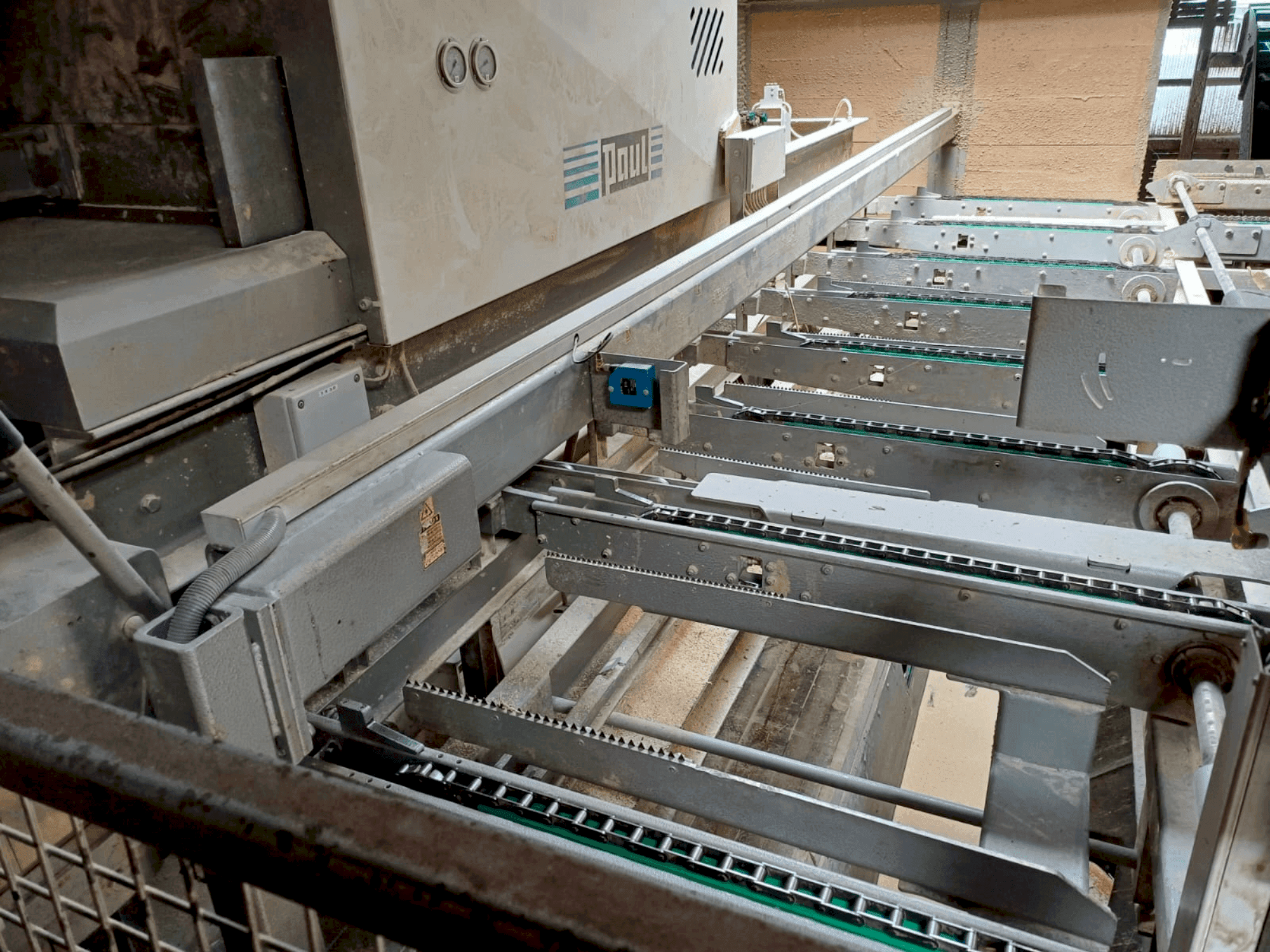 Makine  Paul Reinhardt BK 1000 - Önden görünüm