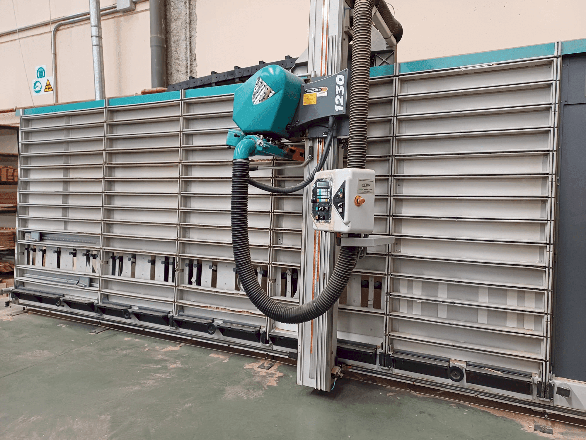 Makine  HOLZHER PK 1230 - Önden görünüm