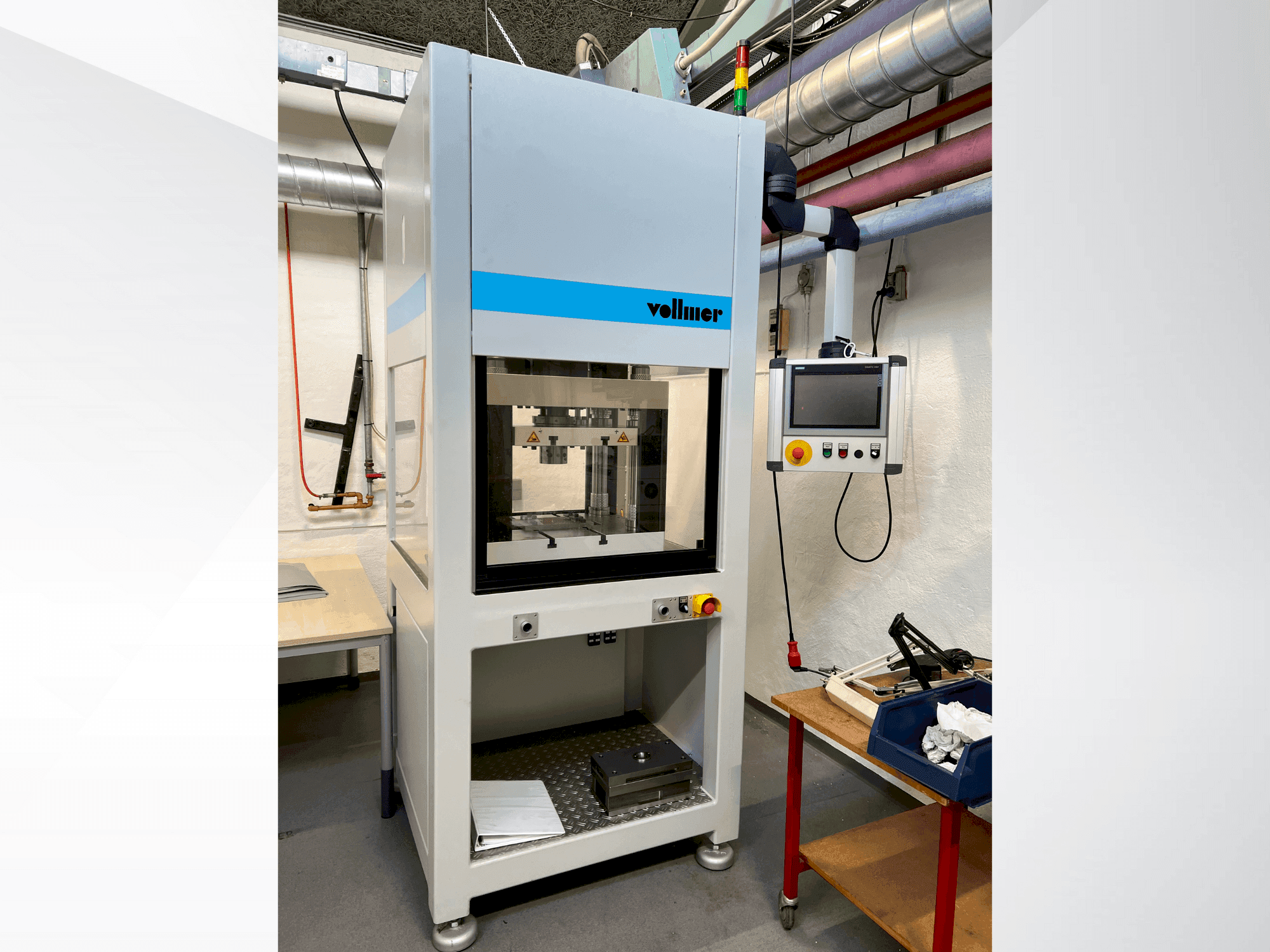 Makine  VOLLMER W 2506 - Önden görünüm