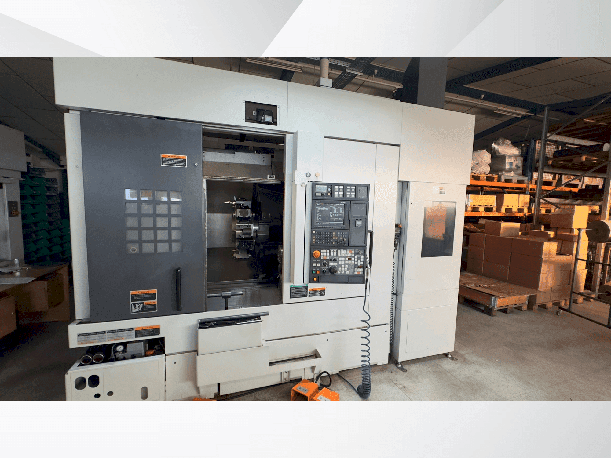 Makine  MORI SEIKI NL 2000 SY /500 - Önden görünüm