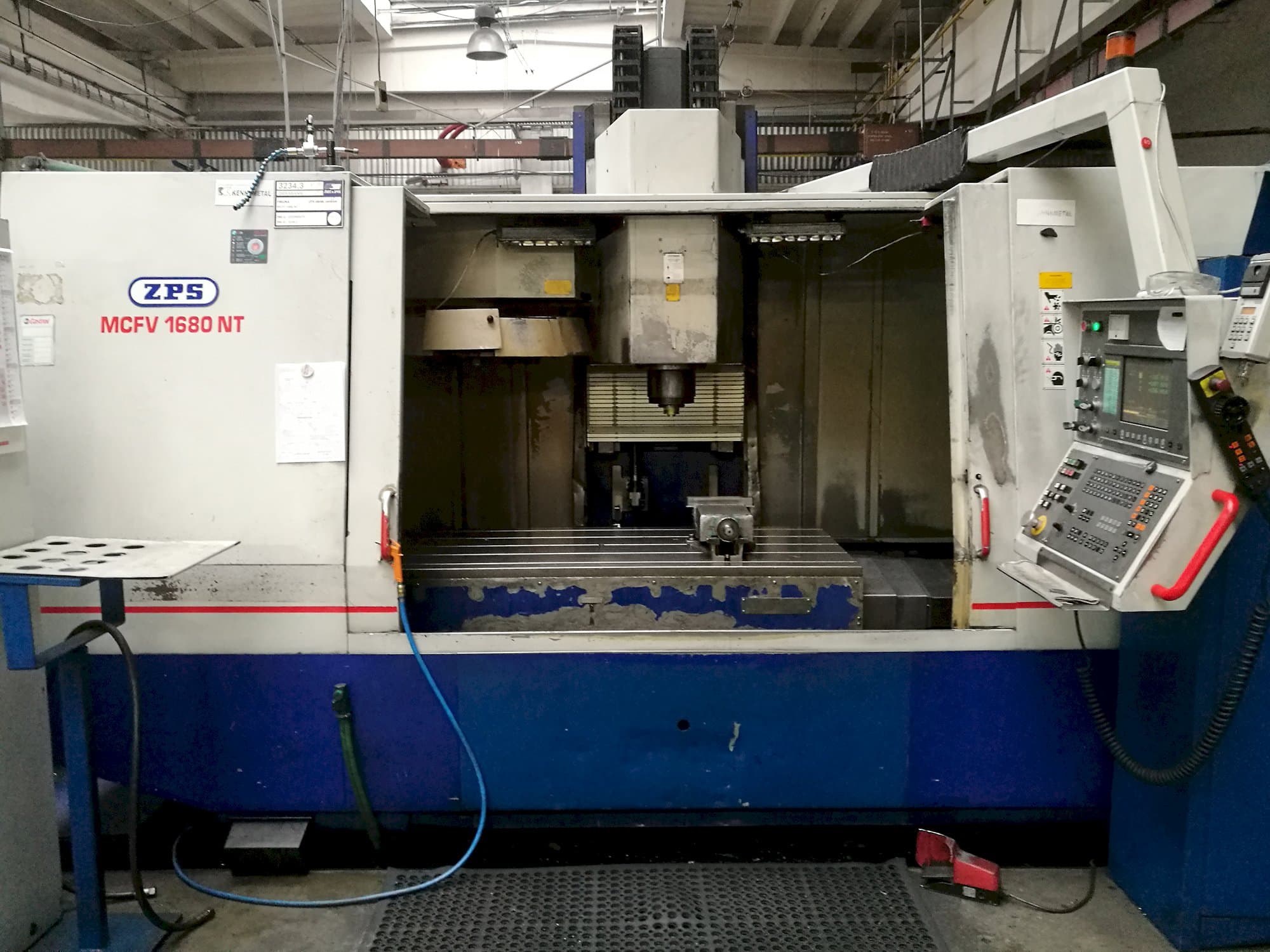 Makine  ZPS - Önden görünüm MCFV 1680 NT