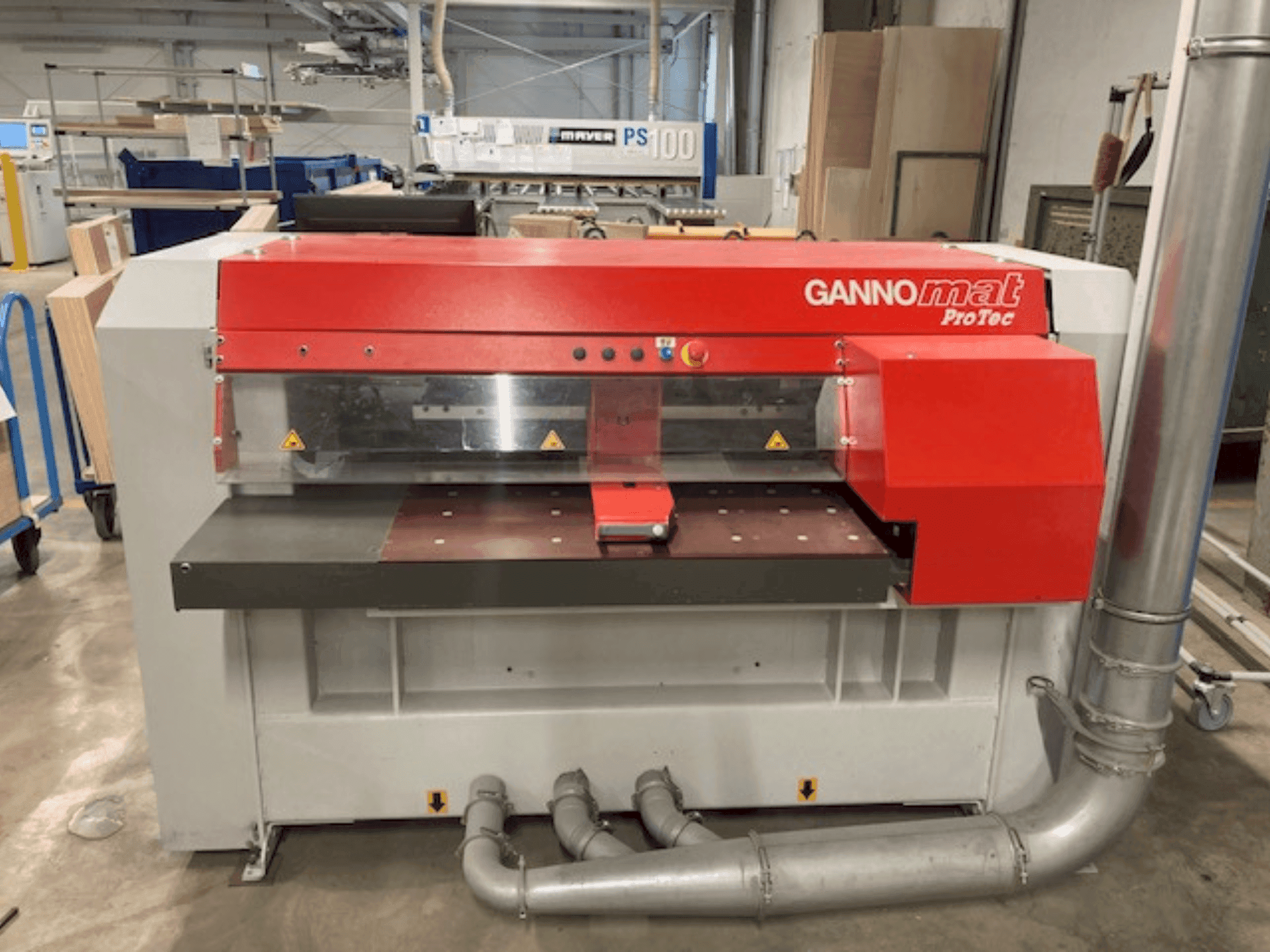 Makine  GANNOMAT ProTec 571 - Önden görünüm