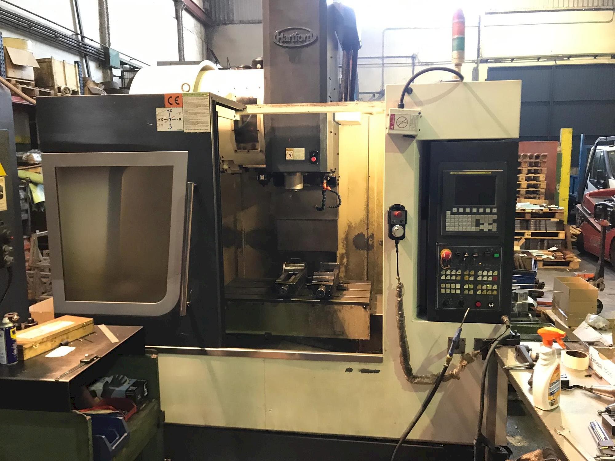 Makine  Hartford LG-800 - Önden görünüm