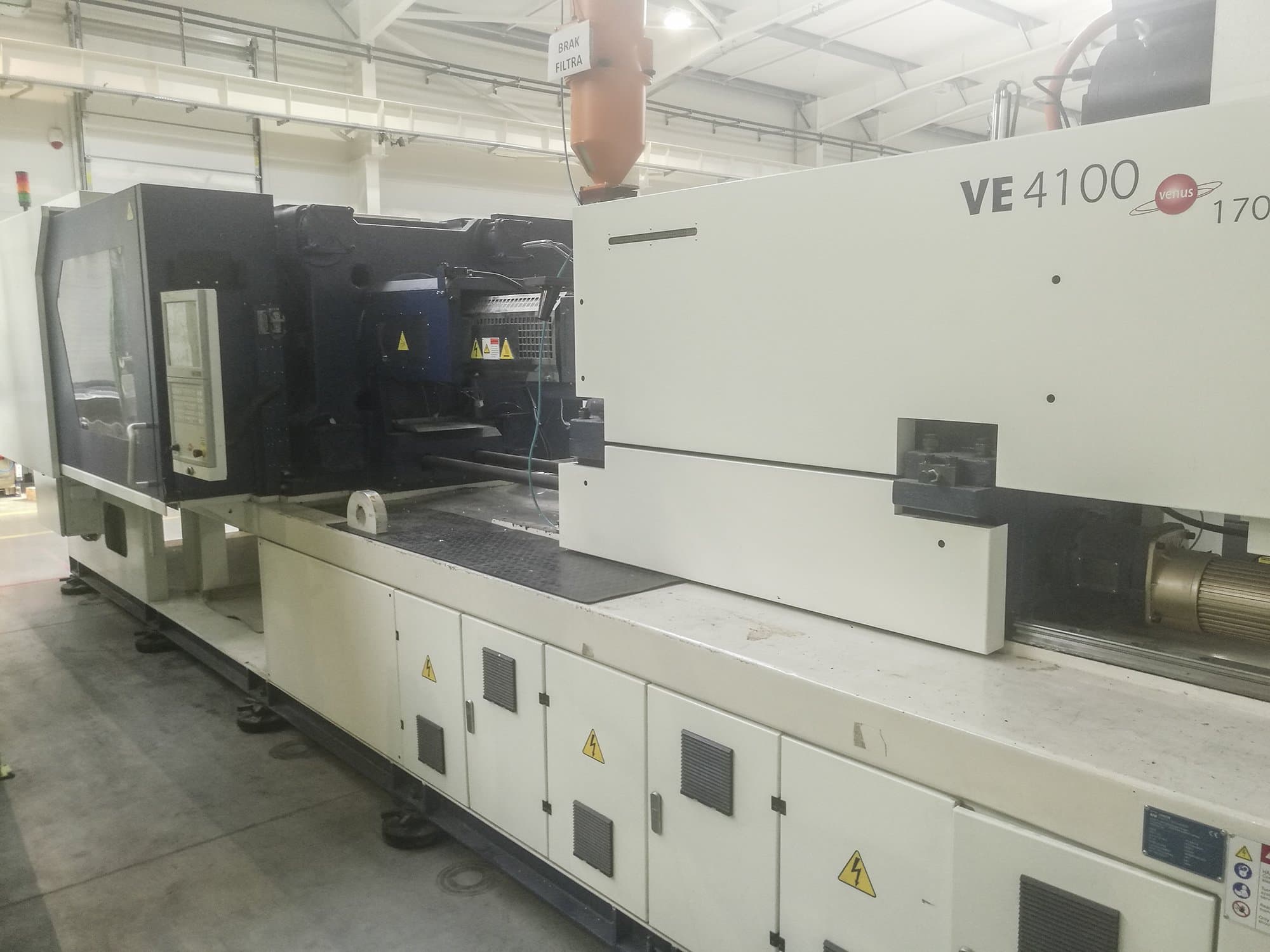 Makine  Zhafir - Sağdan görünüm VE 4100/1700