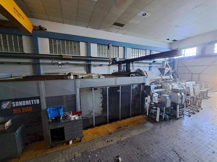 Makine  SANDRETTO HES 3500 - Önden görünüm