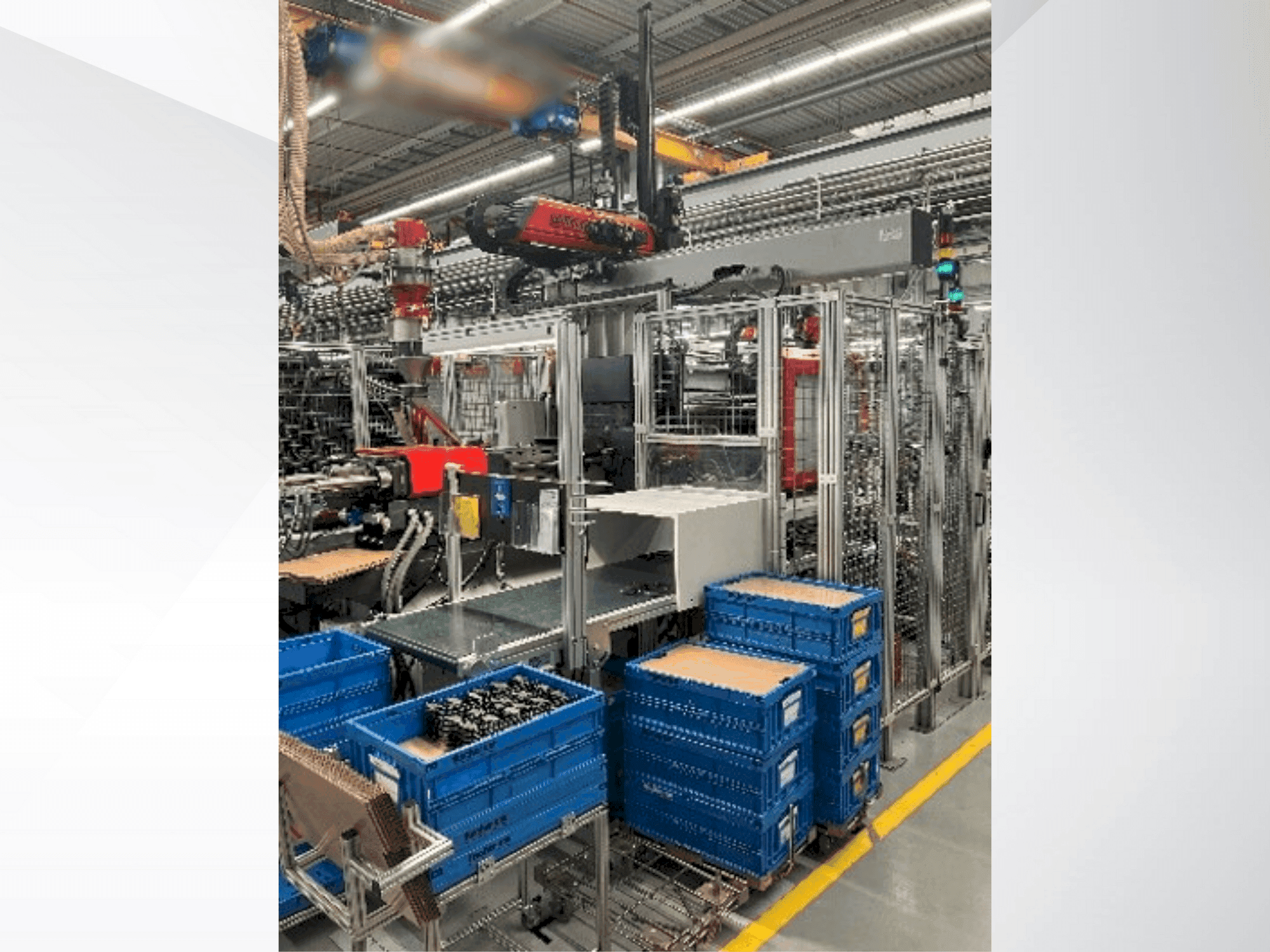 Makine  Arburg Allrounder 470 S 1300-350 (2004) - Önden görünüm