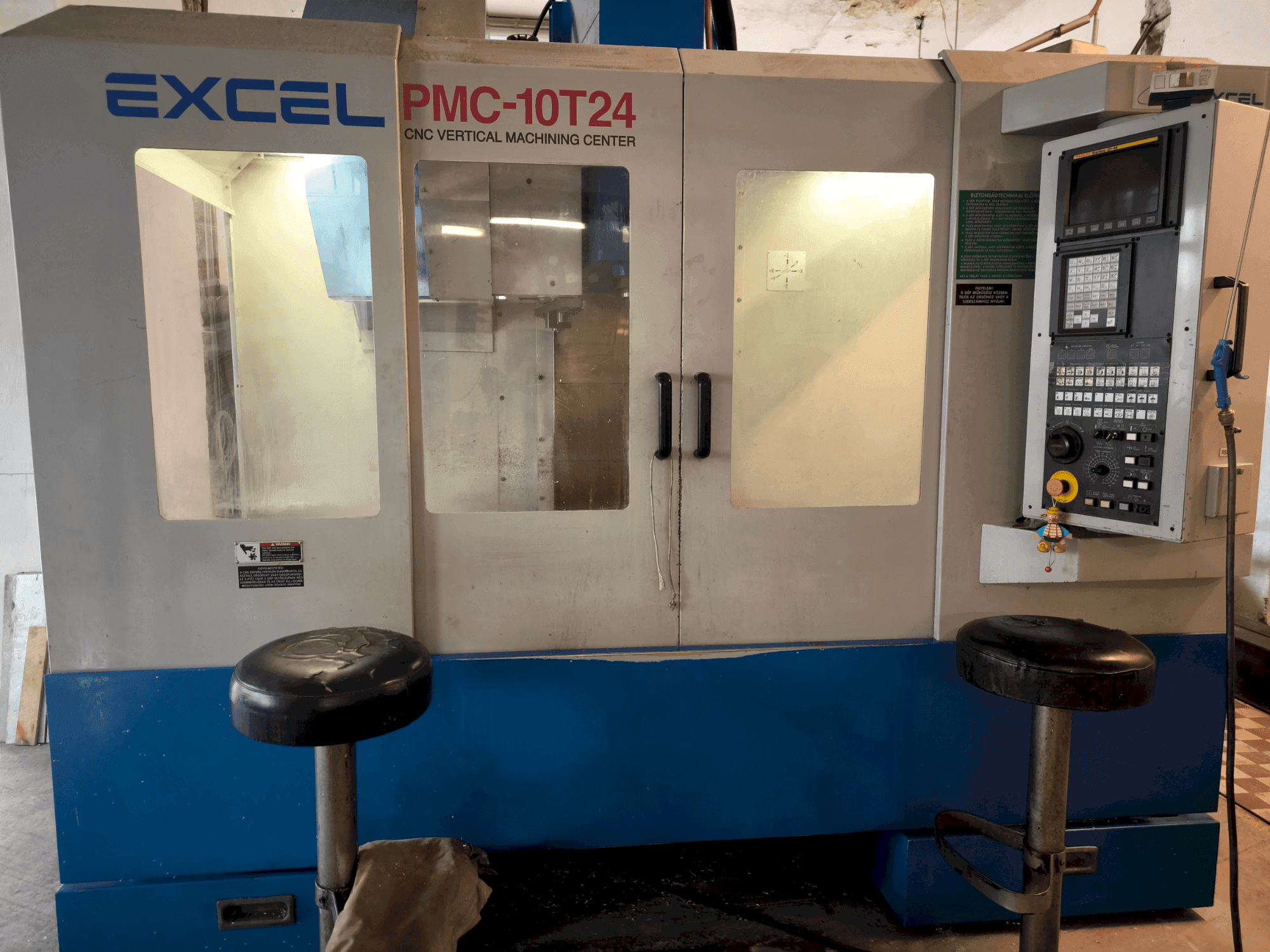 Makine  Excel  Excel PMC 10T24 (2004) - Önden görünüm