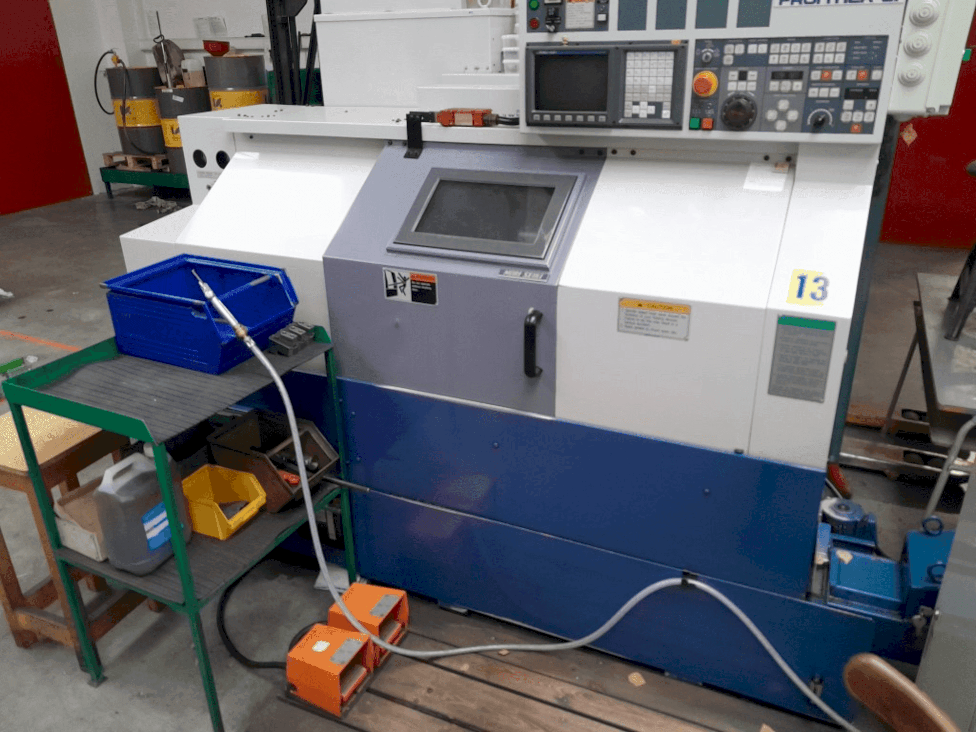 Makine  MORI SEIKI Frontier L1 (1998) - Önden görünüm