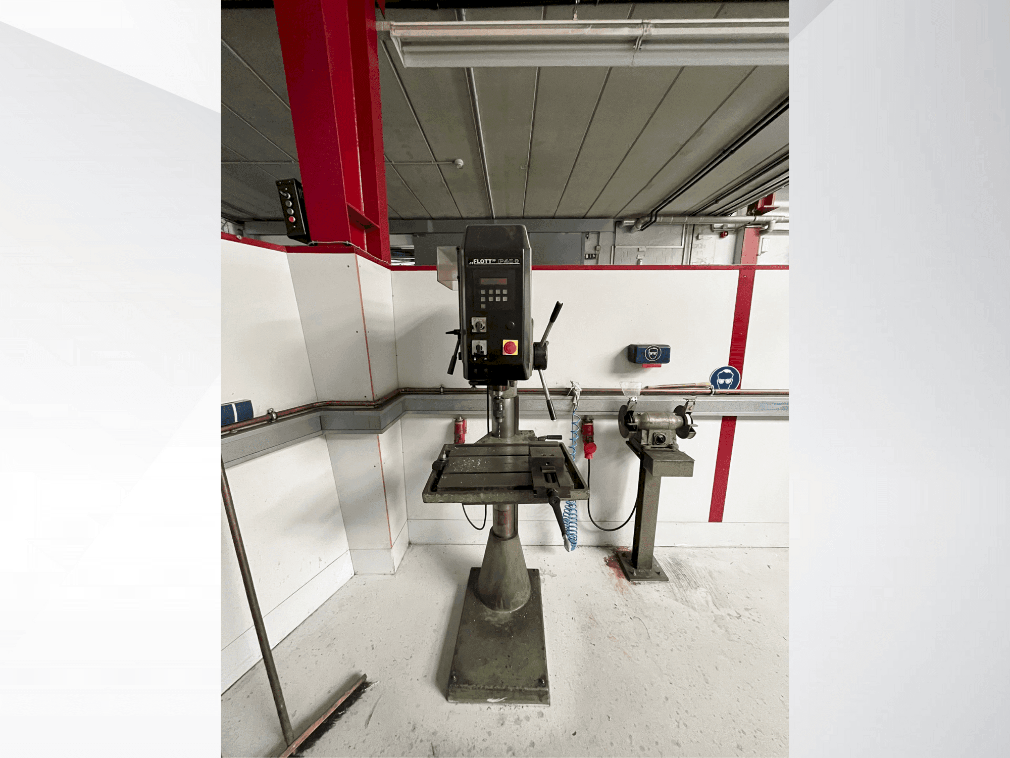 Makine  Hahn+Kolb Flott P40 - Önden görünüm