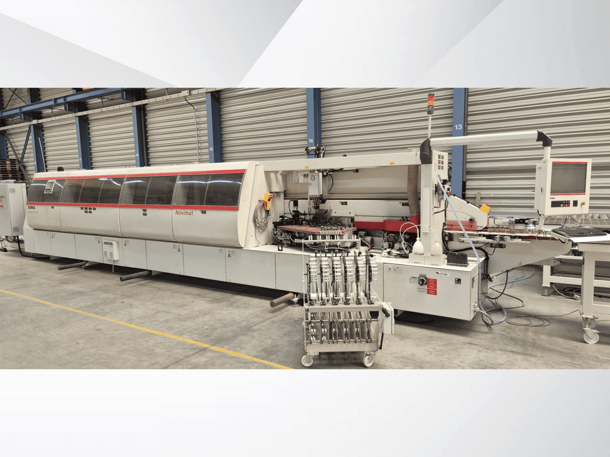 Makine  IMA Novimat Concept / I / G80 / 440 / R3 - Önden görünüm