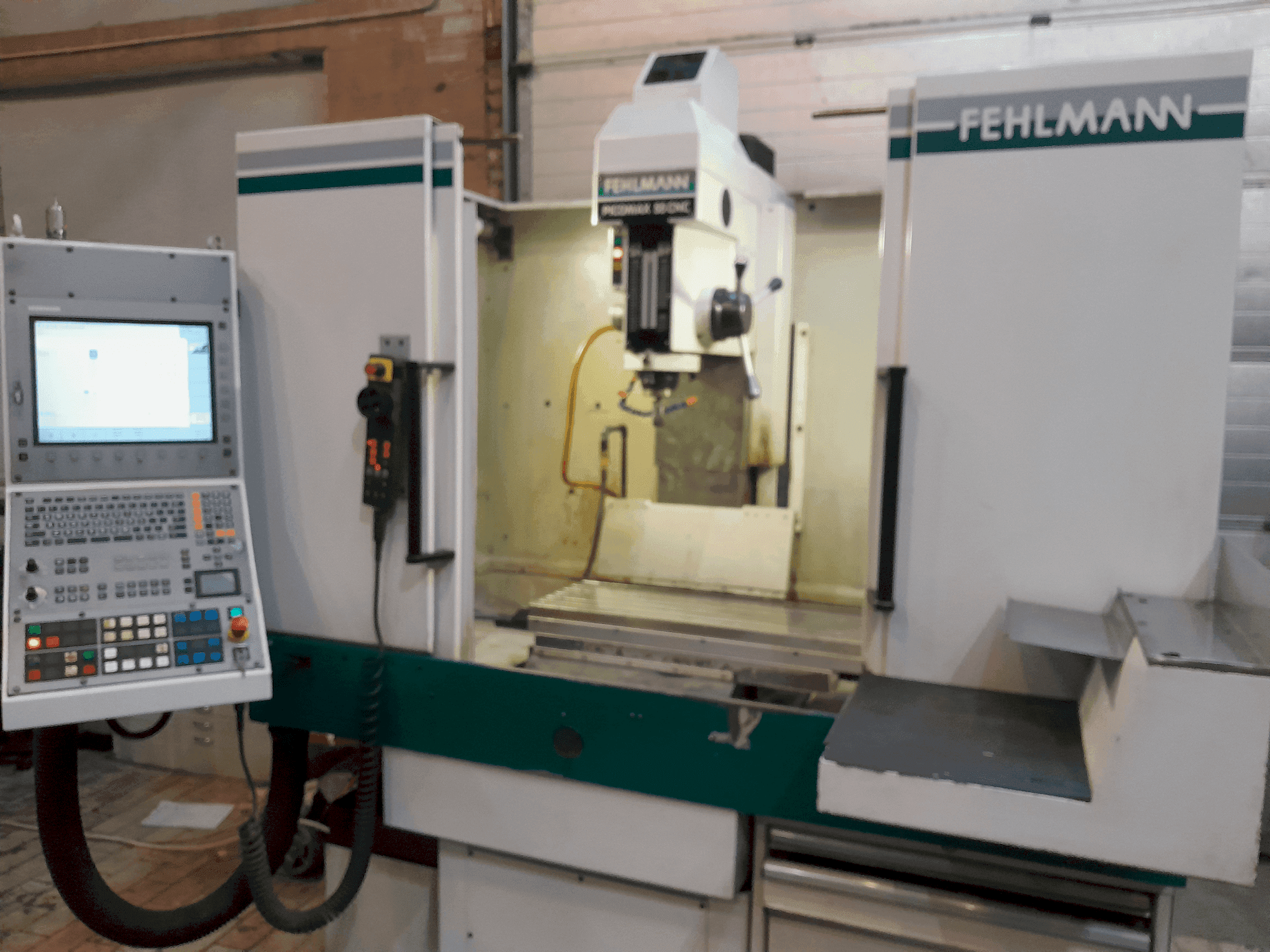 Makine  FEHLMANN PICOMAX 55 CNC 2/3 - Önden görünüm