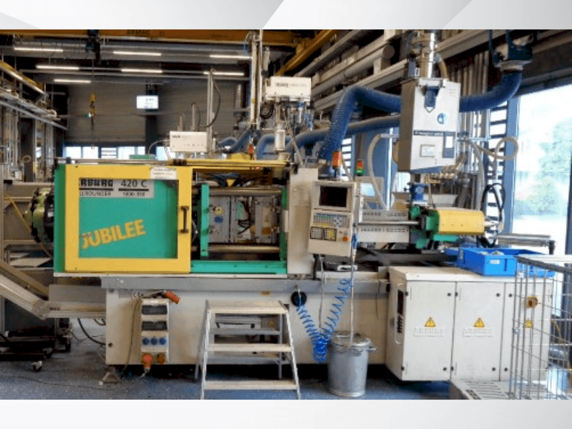 Makine  Arburg Allrounder 420 C 1300-350 - Önden görünüm