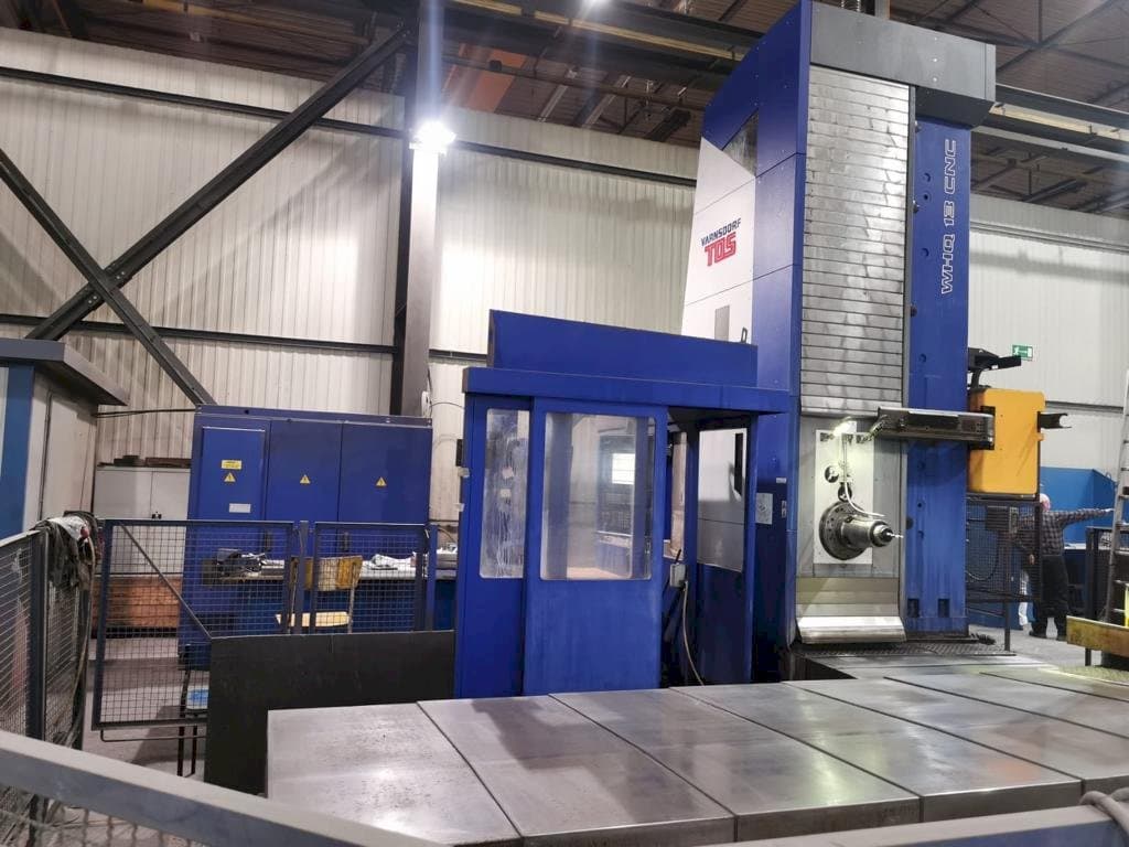 Makine  TOS VARNSDORF WHQ 13 CNC - Önden görünüm