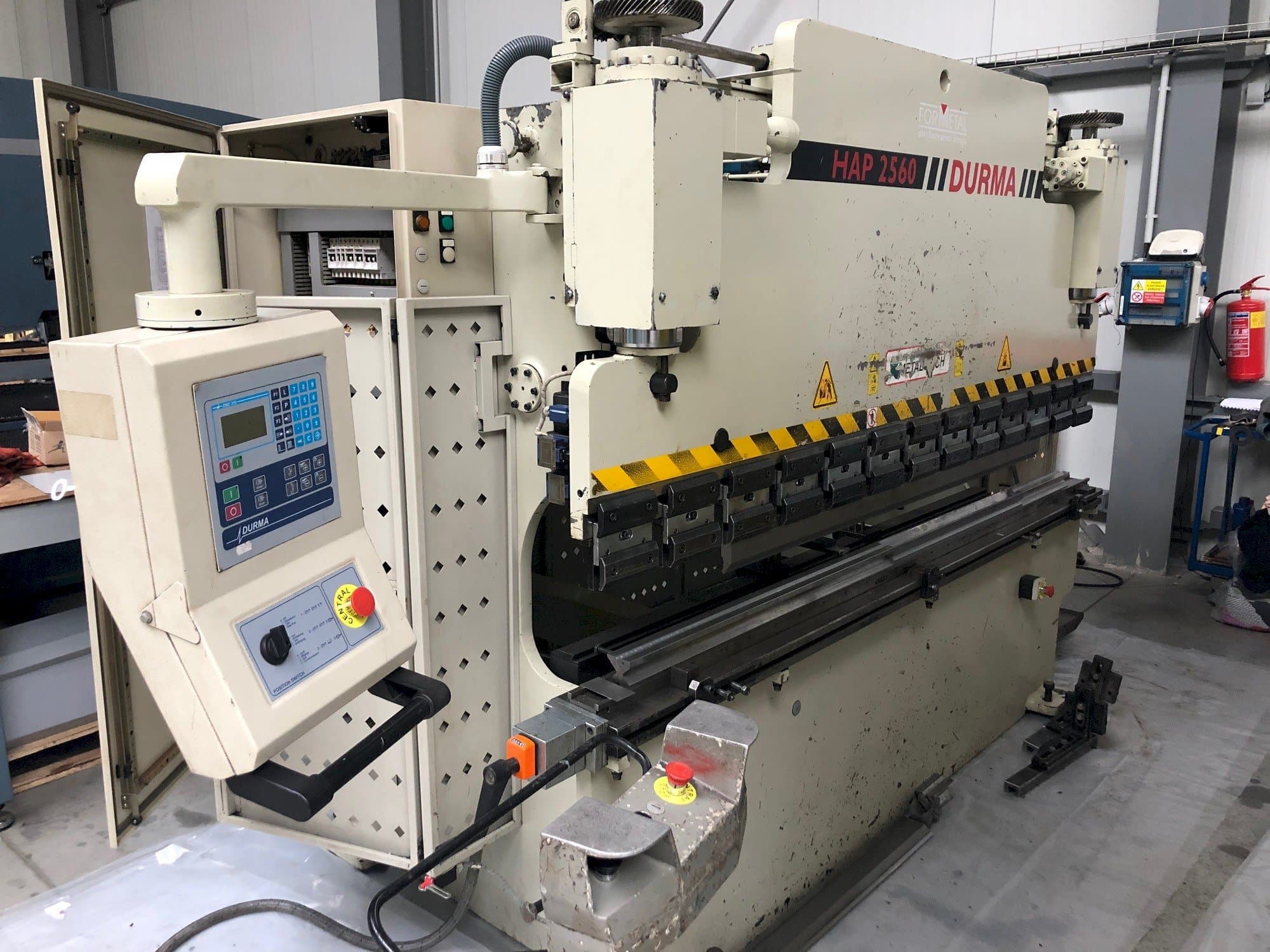 Makine  Durma HAP 2560 - Önden görünüm