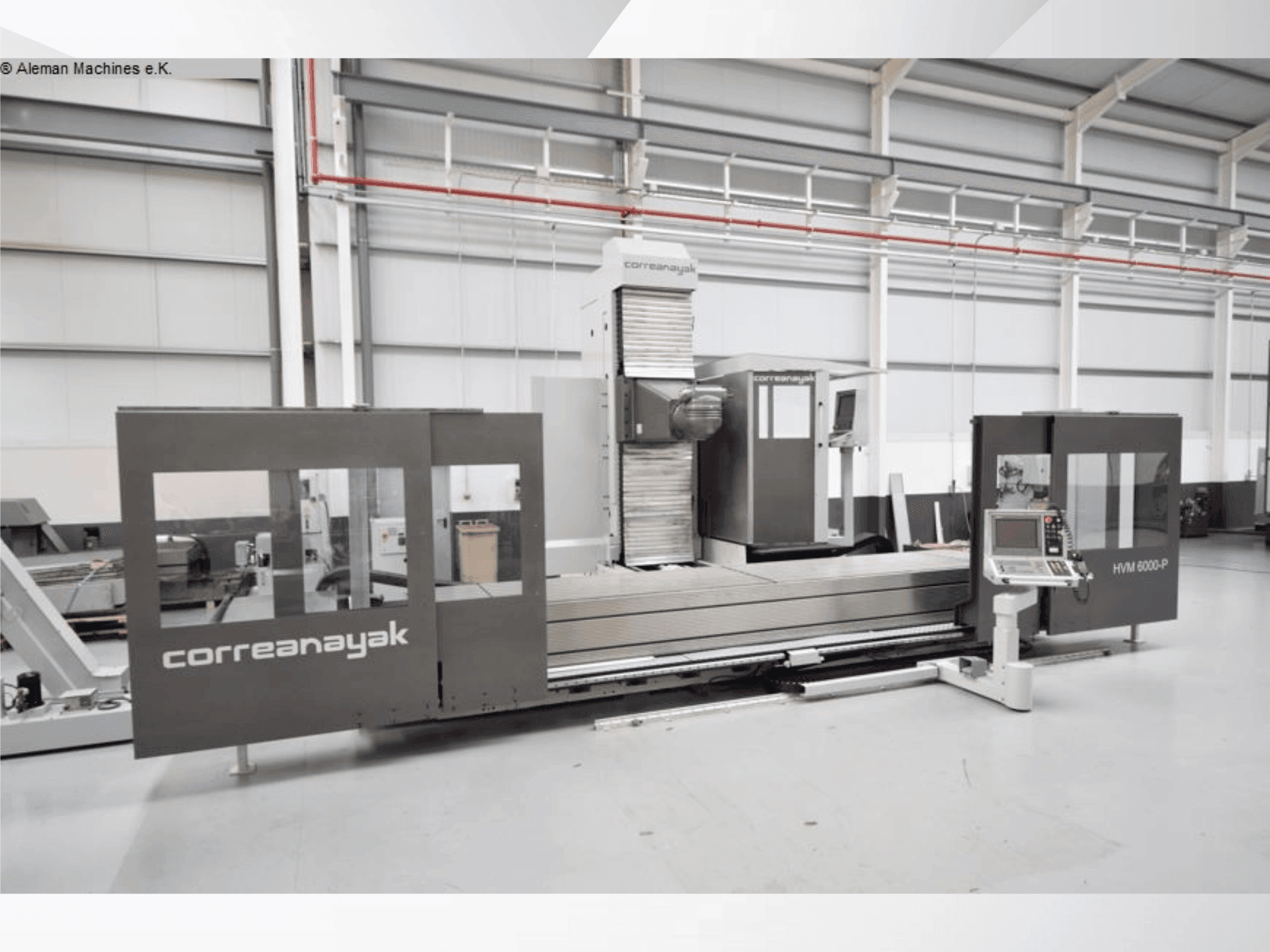 Makine  ANAYAK HVM 6000 - Önden görünüm