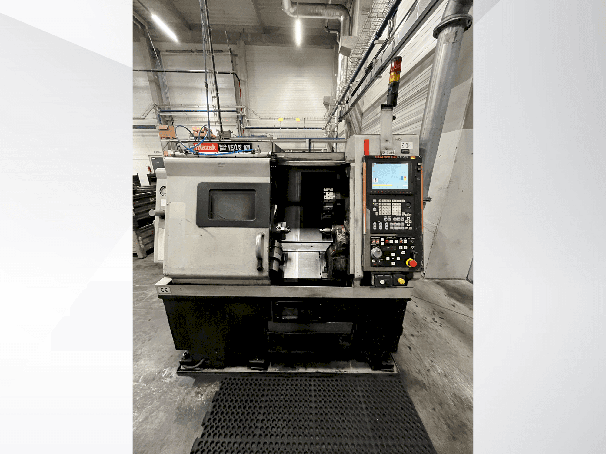 Makine  Mazak Quick Turn Nexus 100 - Önden görünüm