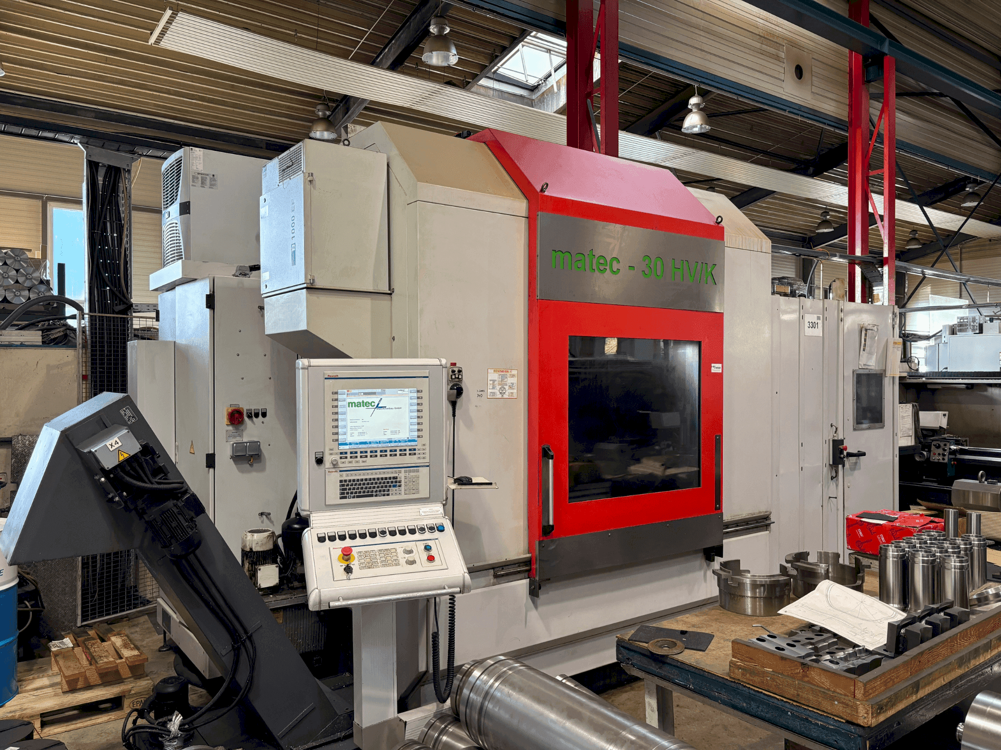 Makine  Matec MATEC 30 HV/K - Önden görünüm