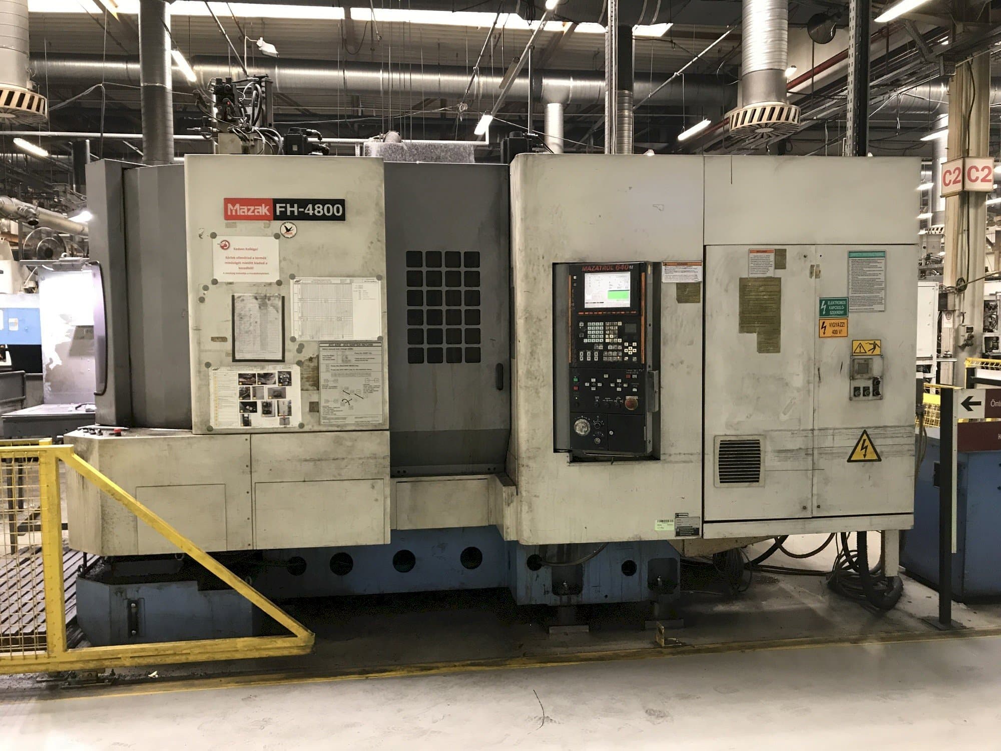 Makine  Mazak FH-4800 40T - Önden görünüm