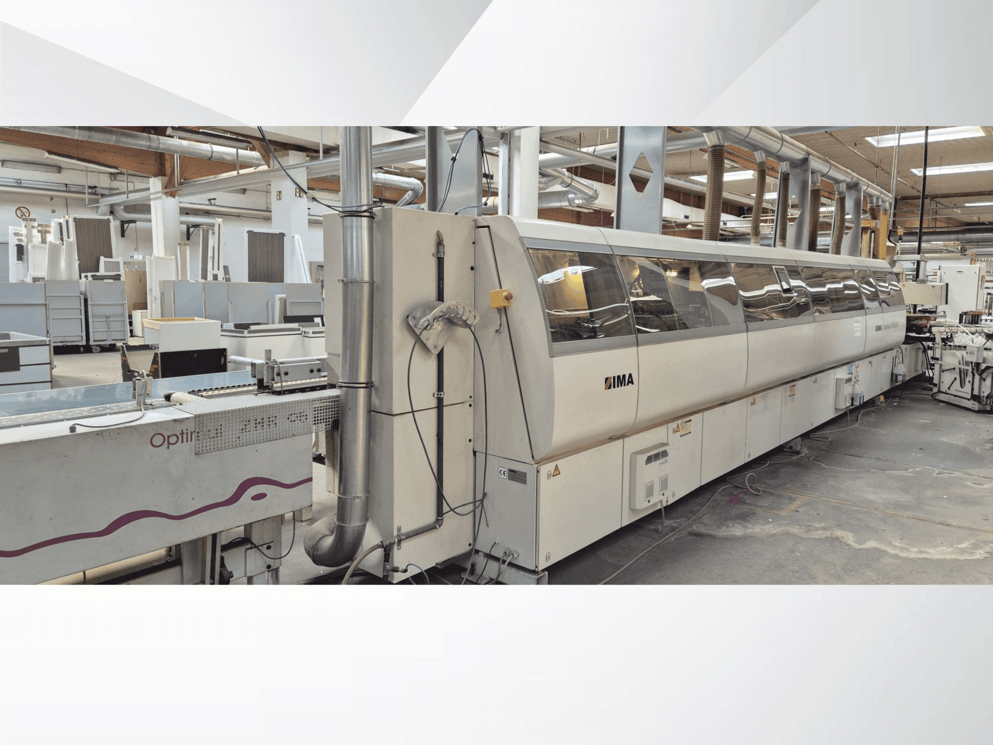 Makine  IMA Novimat Systems I/R75/1000 - Önden görünüm