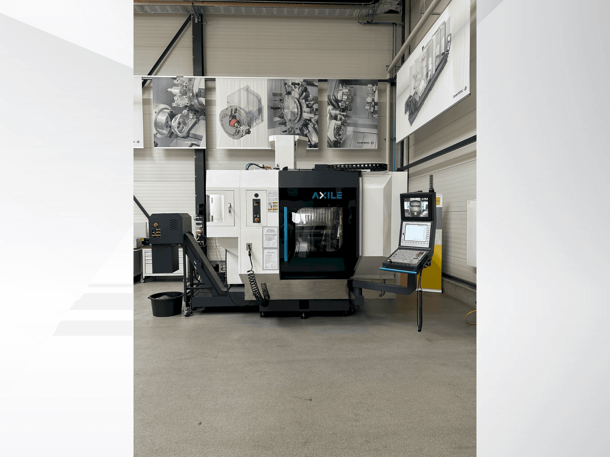 Makine  AXILE G6i - Önden görünüm