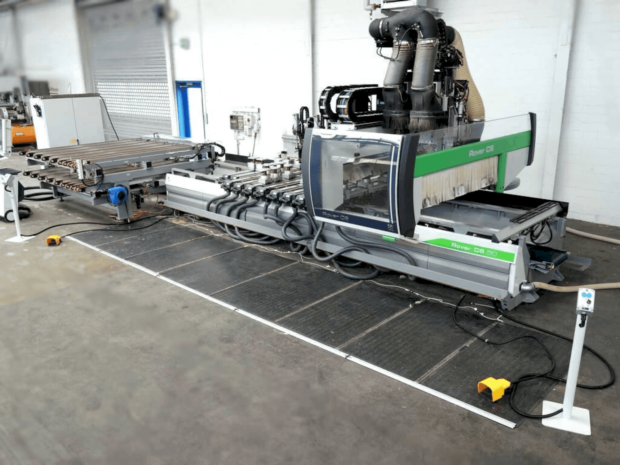 Makine  BIESSE Rover C6 - Önden görünüm