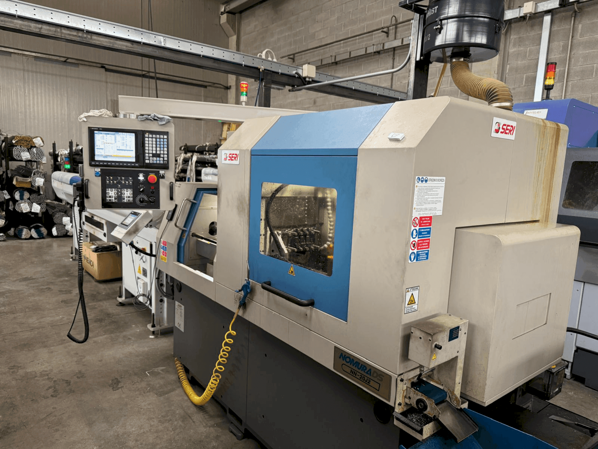 Makine  NOMURA NN-20J2 - Önden görünüm