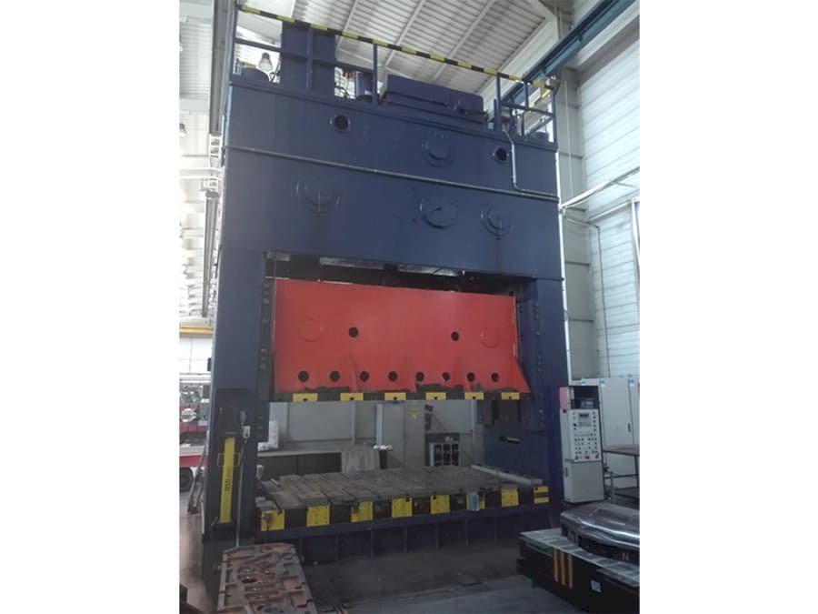 Makine Erfurt PKZZ 1000/4000 - Önden görünüm