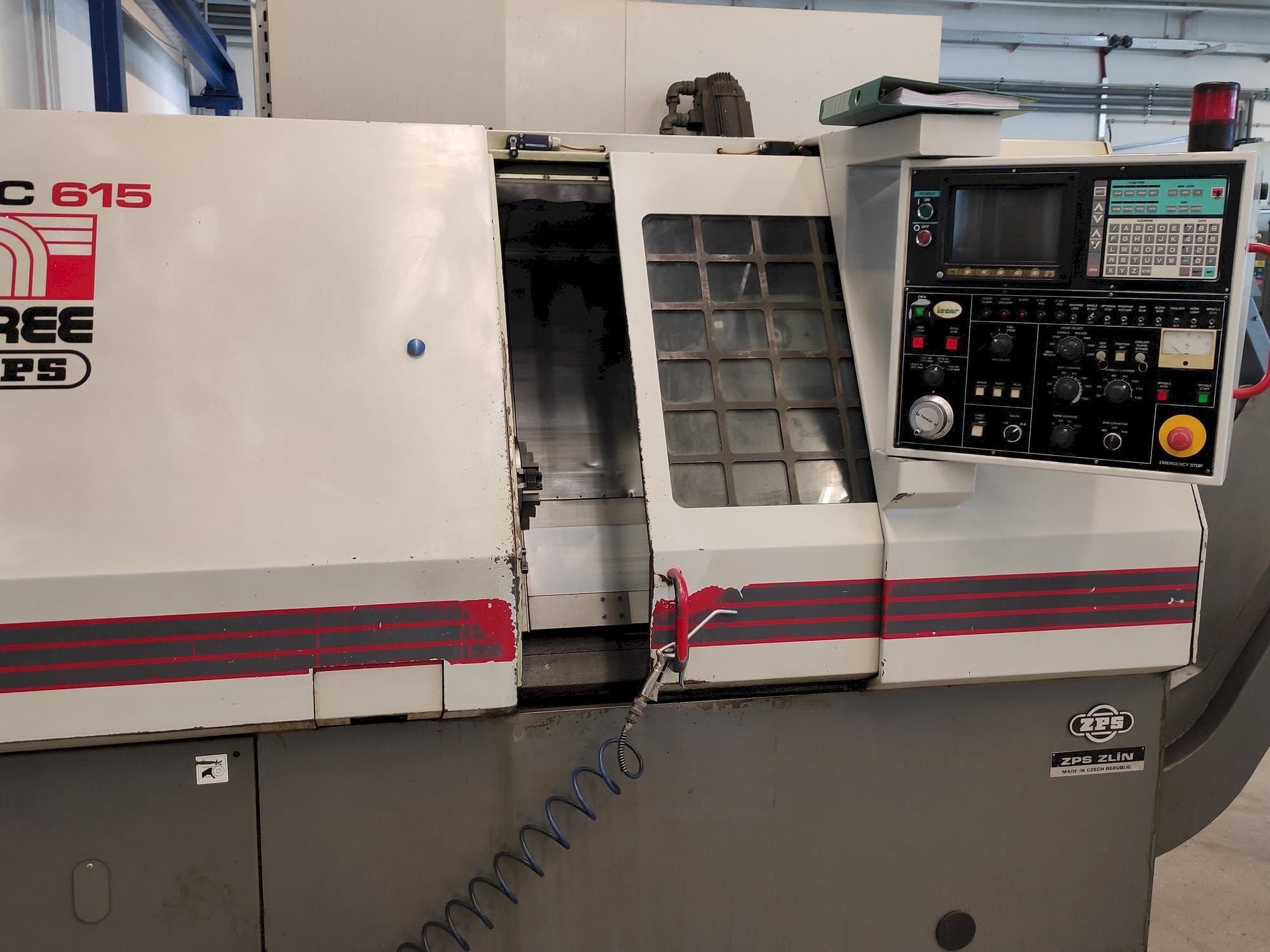 Makine  ZPS S-50 (TC-615) - Önden görünüm