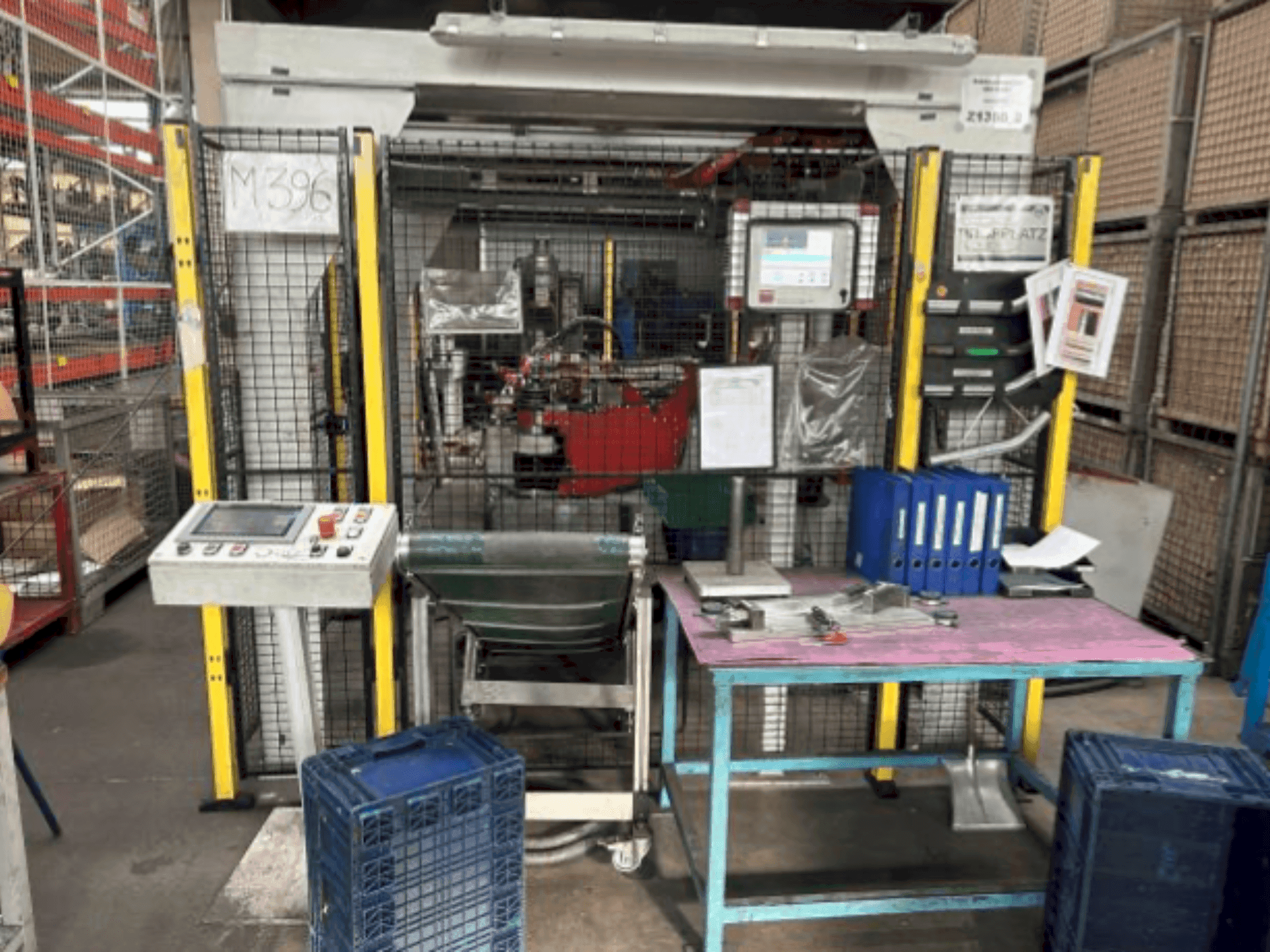 Makine  Transfluid DB 650 ST-SPS - Önden görünüm
