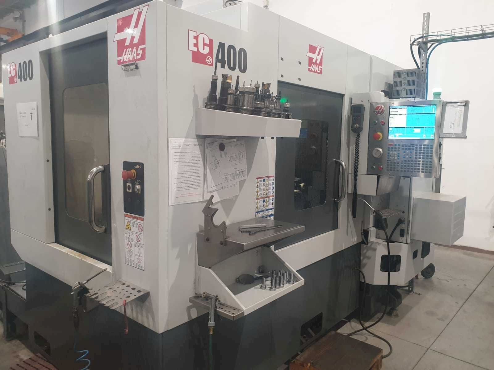 Makine  HAAS EC400 - Önden görünüm