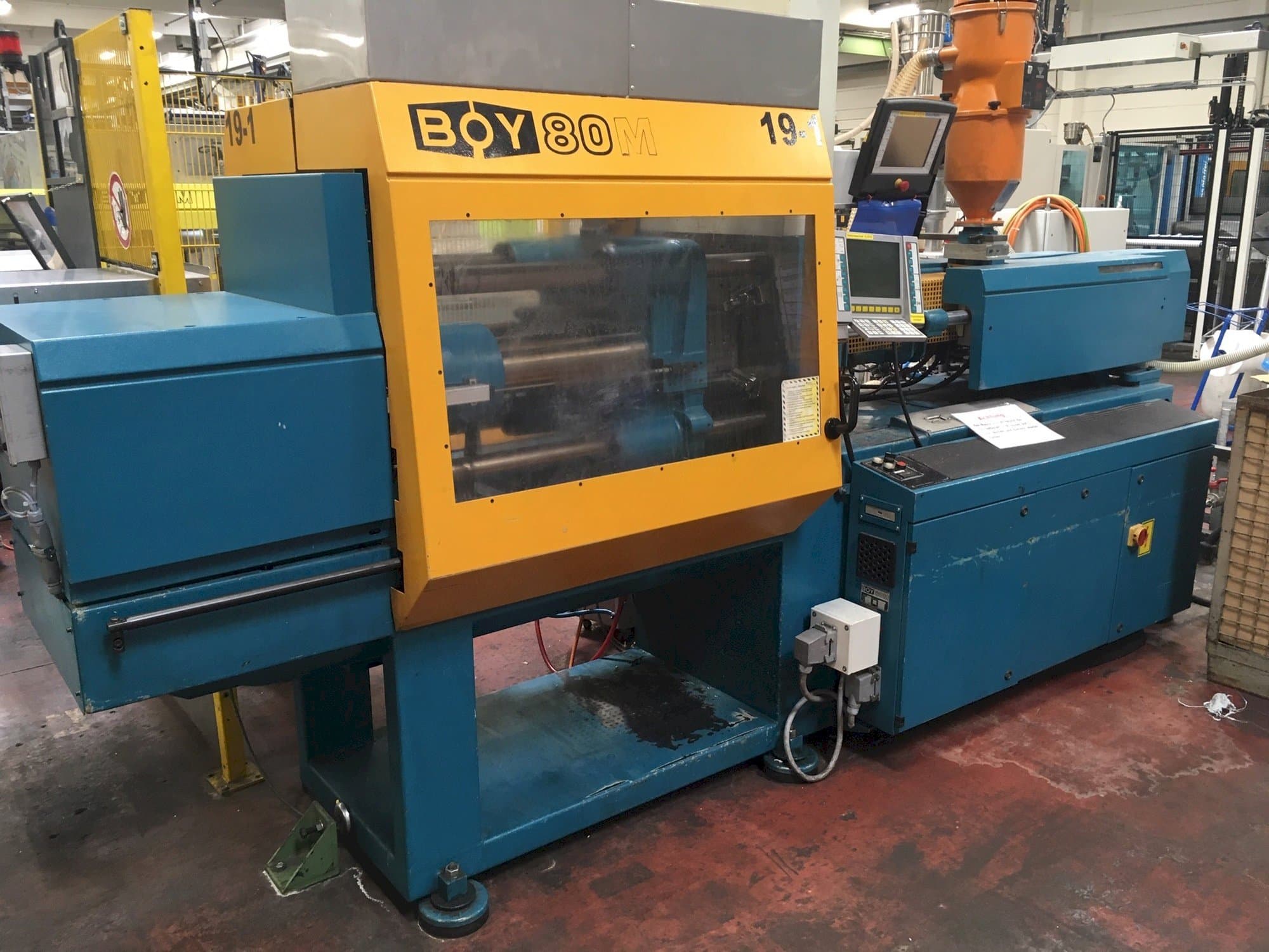 Makine  Dr. Boy 80M - Önden görünüm