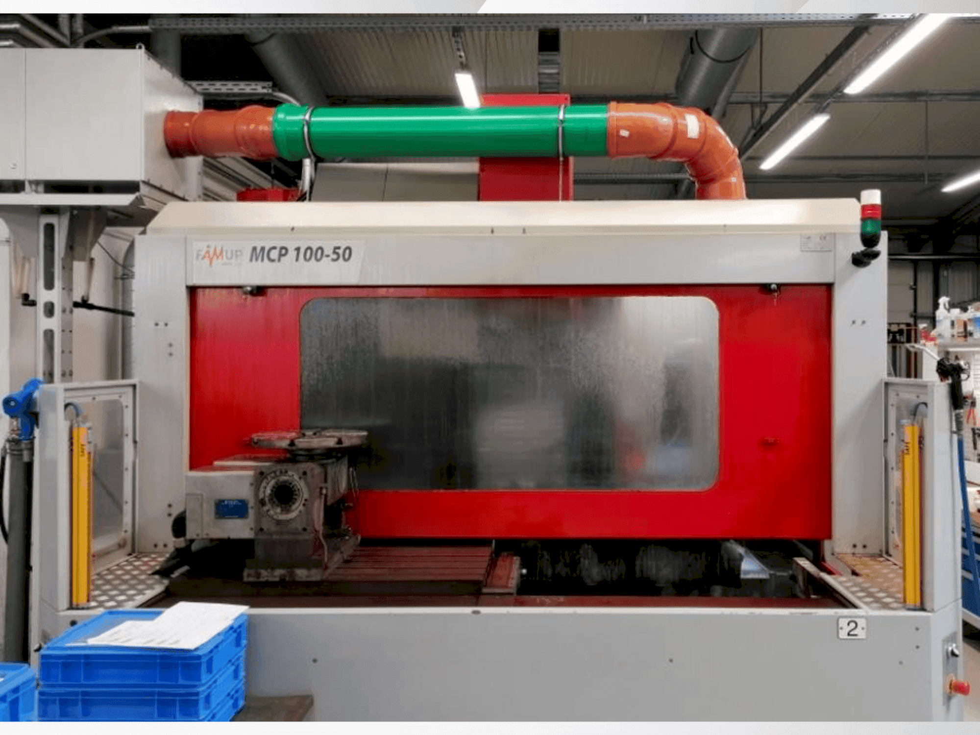 Makine  EMCO FamUp MCP 100-50 - Önden görünüm