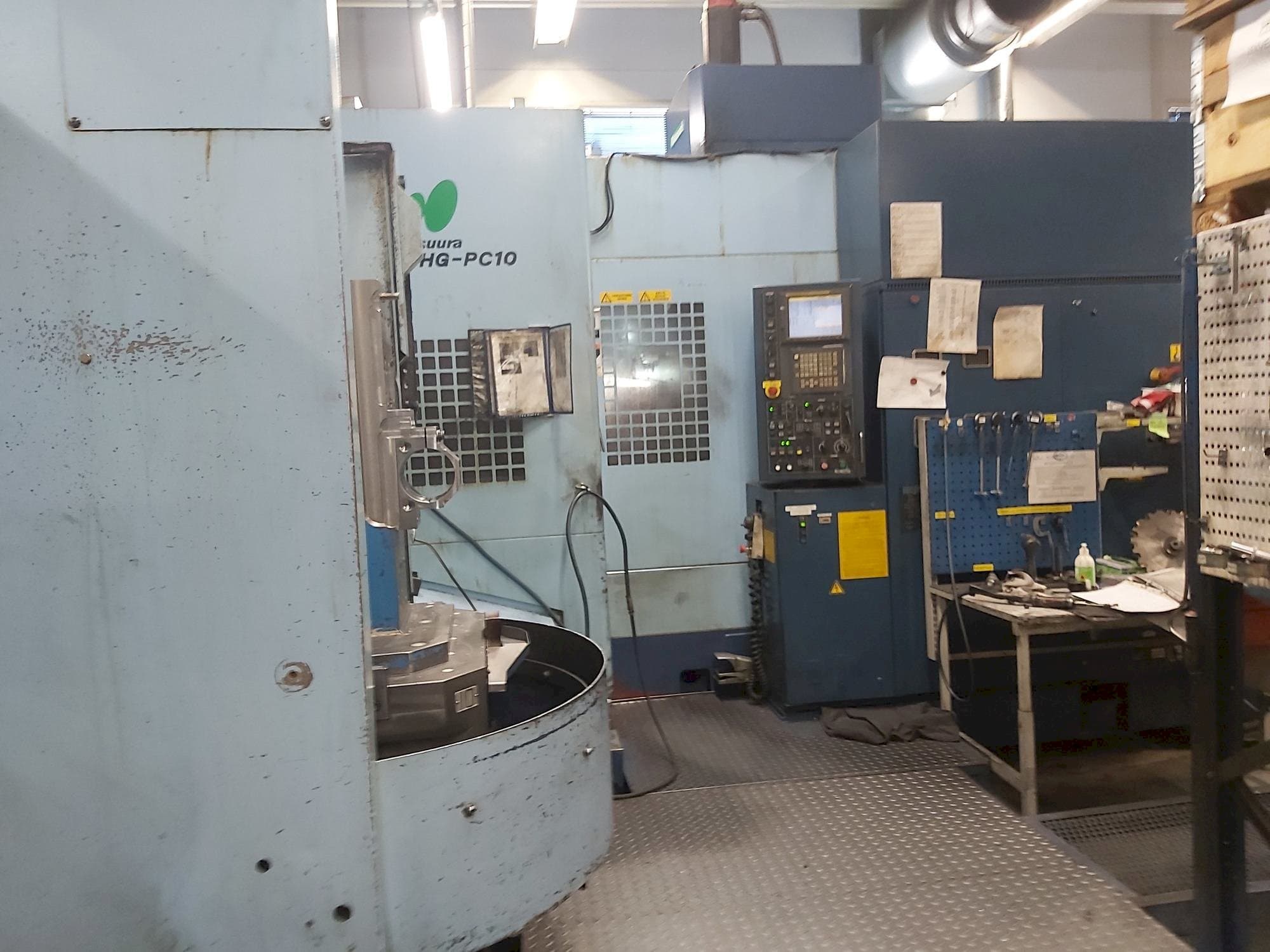 Makine  Matsuura MC-900HG - Önden görünüm