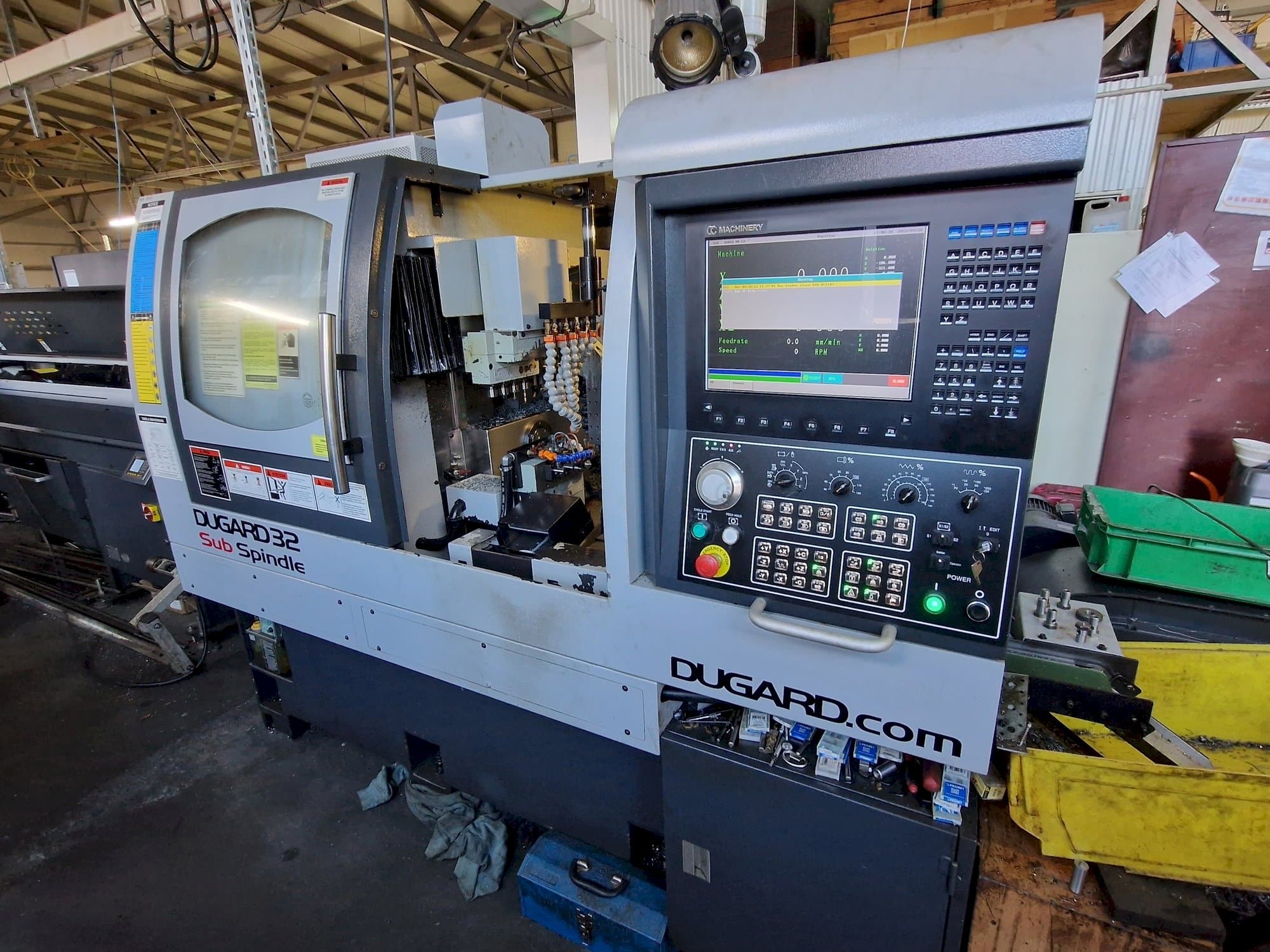 Makine  Dugard									 32 Sub Spindle - Önden görünüm