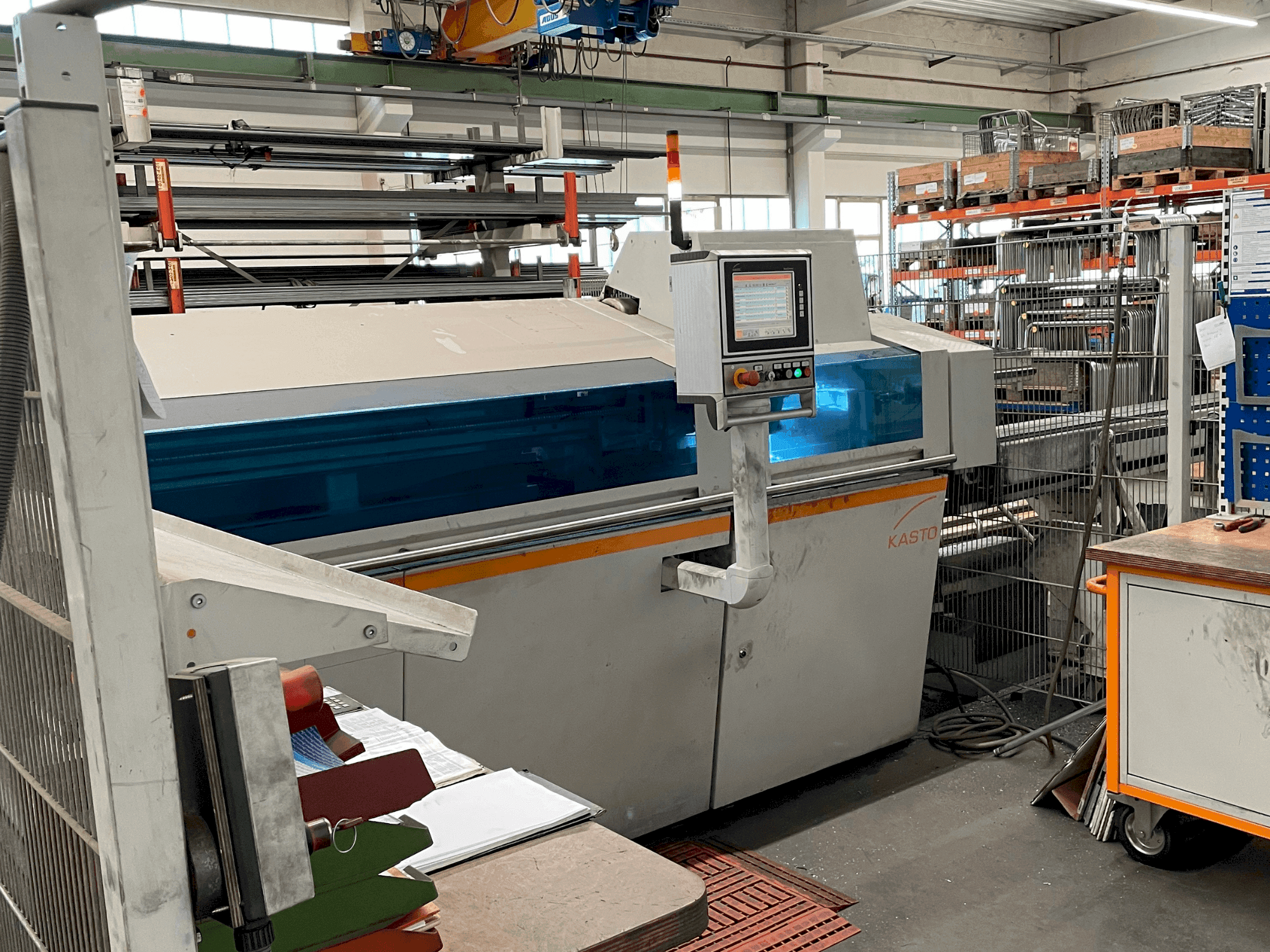 Makine  KASTO KASTOflex F - Önden görünüm