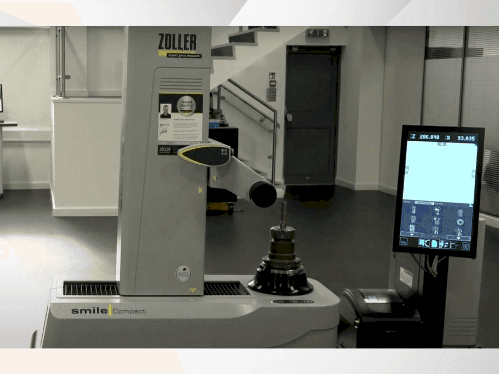 Makine  Zoller Smile Pilot 4.0 - Önden görünüm