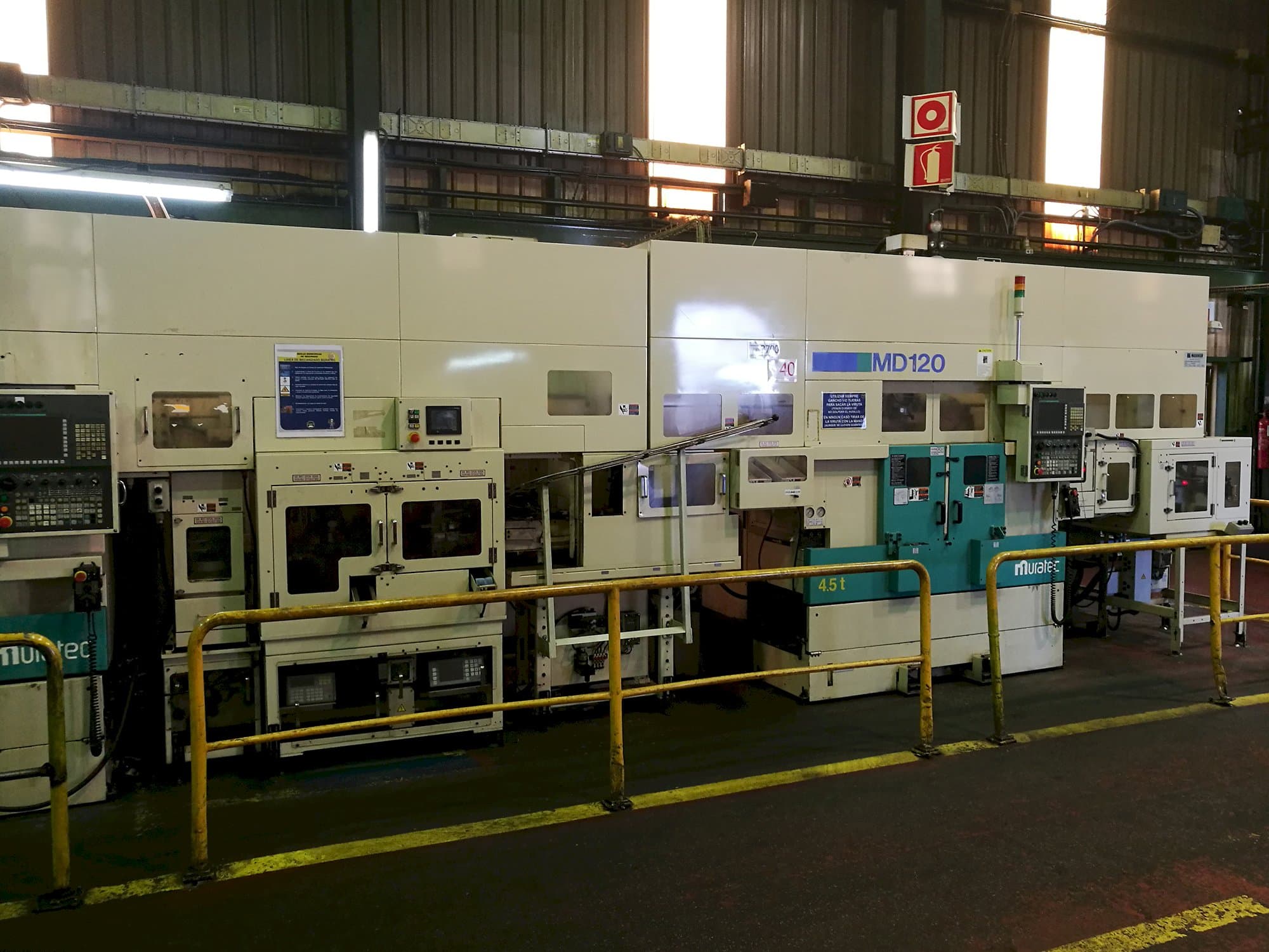 Makine  MURATA - Önden görünüm Muratec MD 120