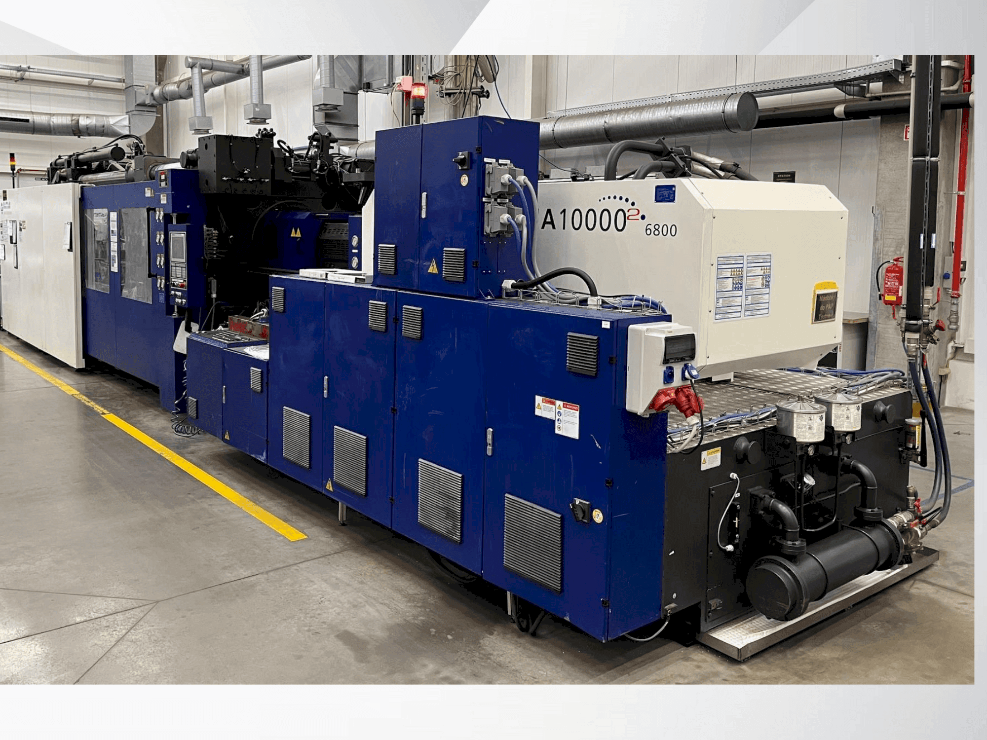 Makine  HAITIAN MARS MA10000 II - Önden görünüm