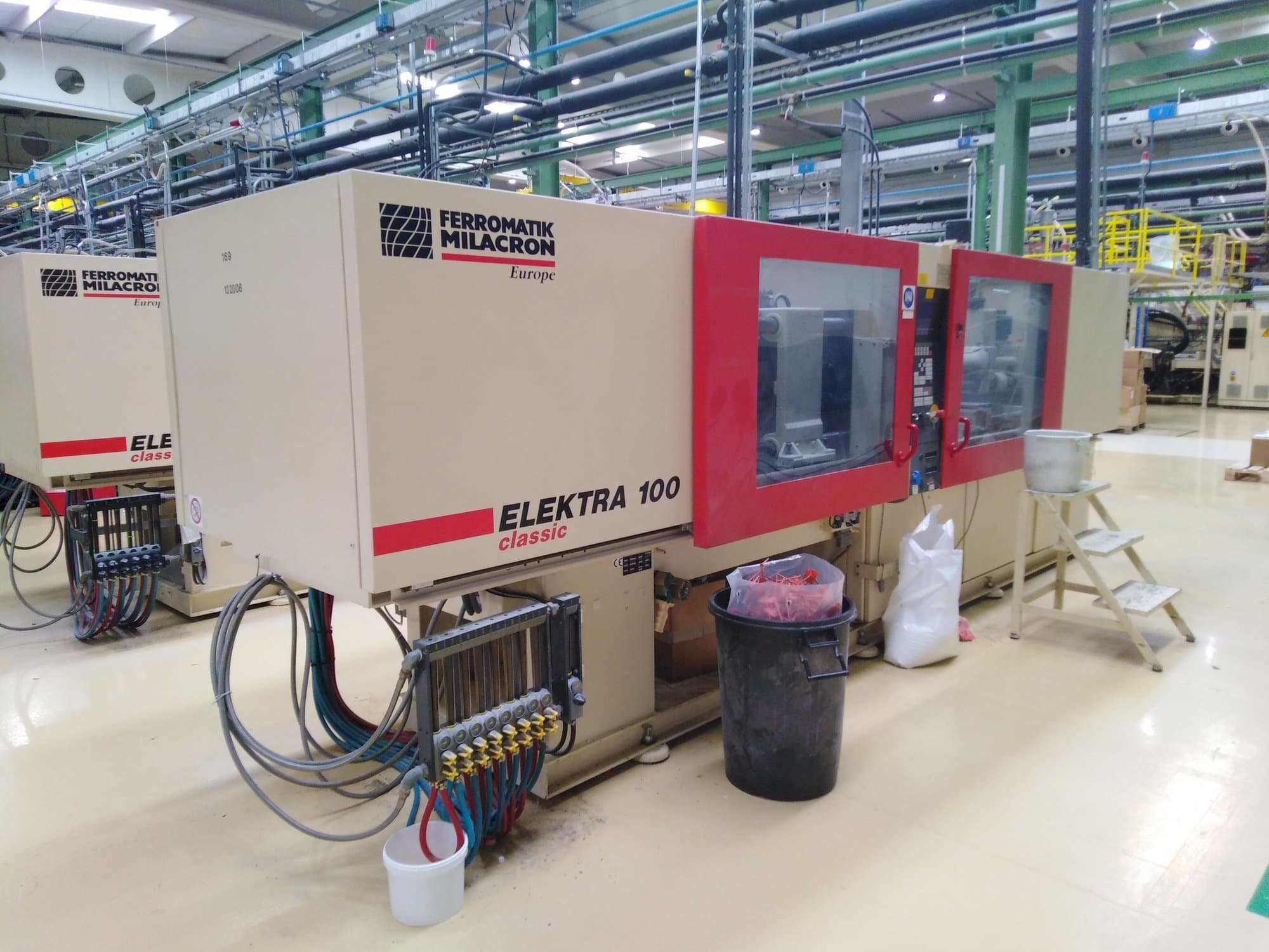 Makine  Ferromatik Electra 100 - Önden görünüm