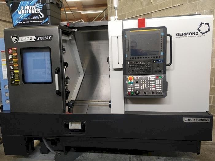 Makine  DN SOLUTIONS LYNX 2100 LSYB - Önden görünüm