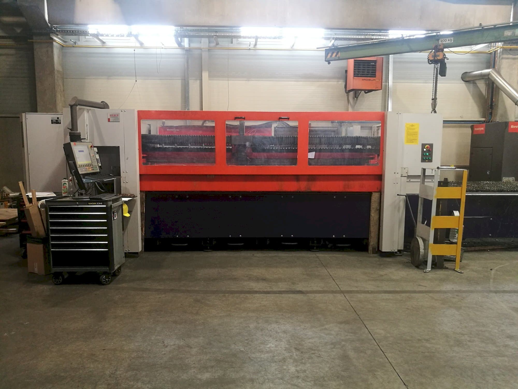 Makine  Bystronic Bystar 3015 - Önden görünüm