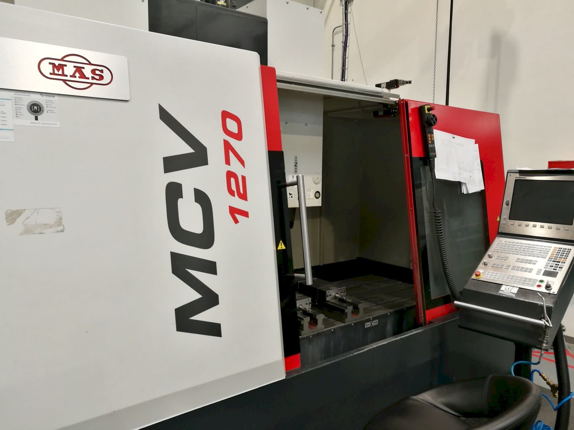 Makine  KOVOSVIT MAS MCV 1270 - Önden görünüm