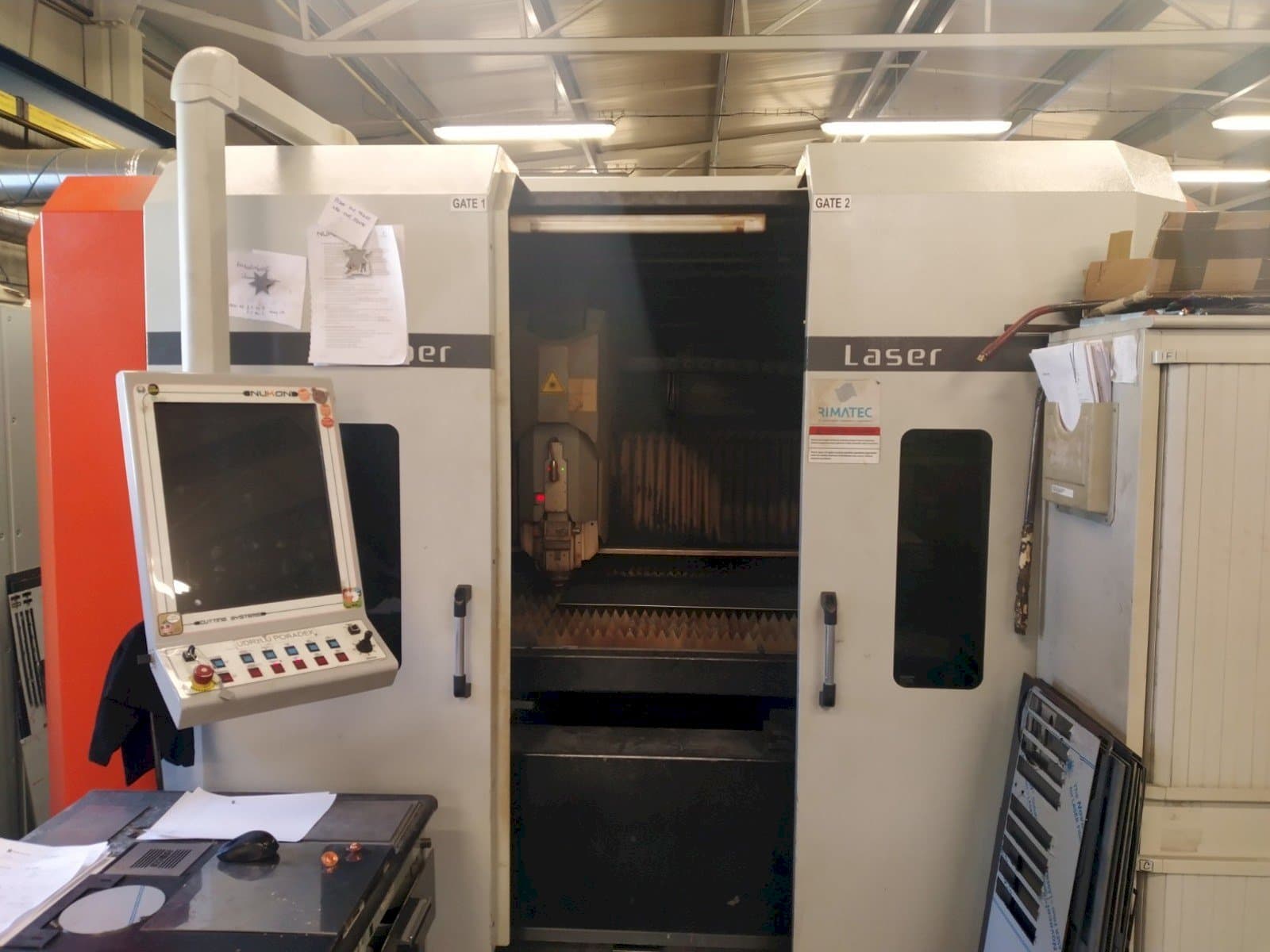 Makine  NUKON NF PRO 315 - Önden görünüm