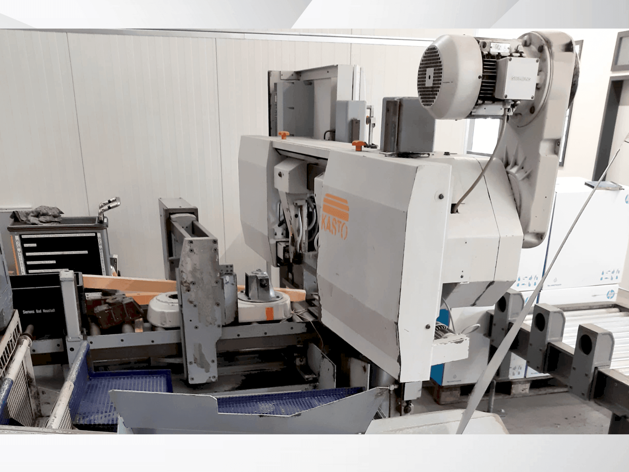 Makine  KASTO HBA 360 AU with Knoll 150 K-1 - Önden görünüm