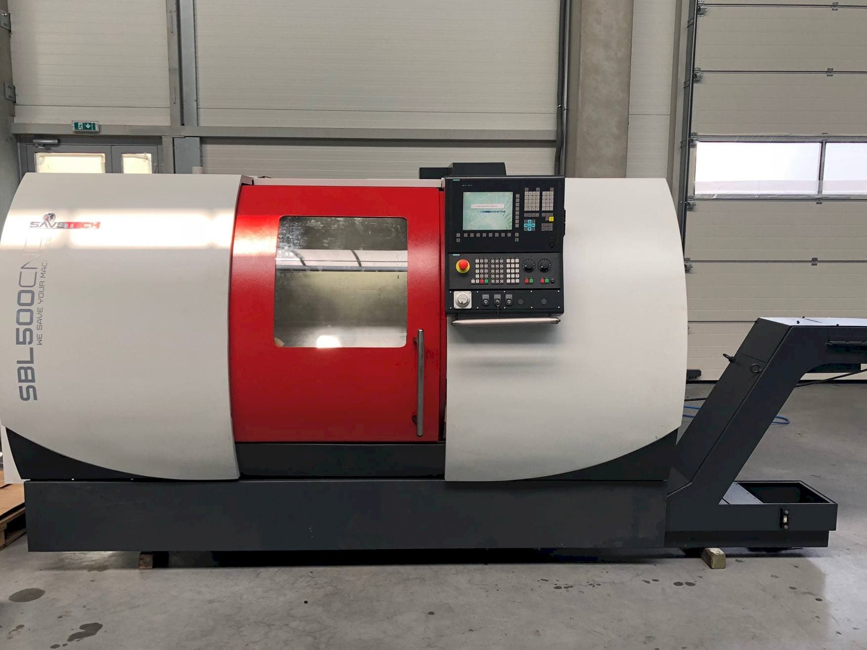 Makine  TRENS SBL 500/750 - Önden görünüm