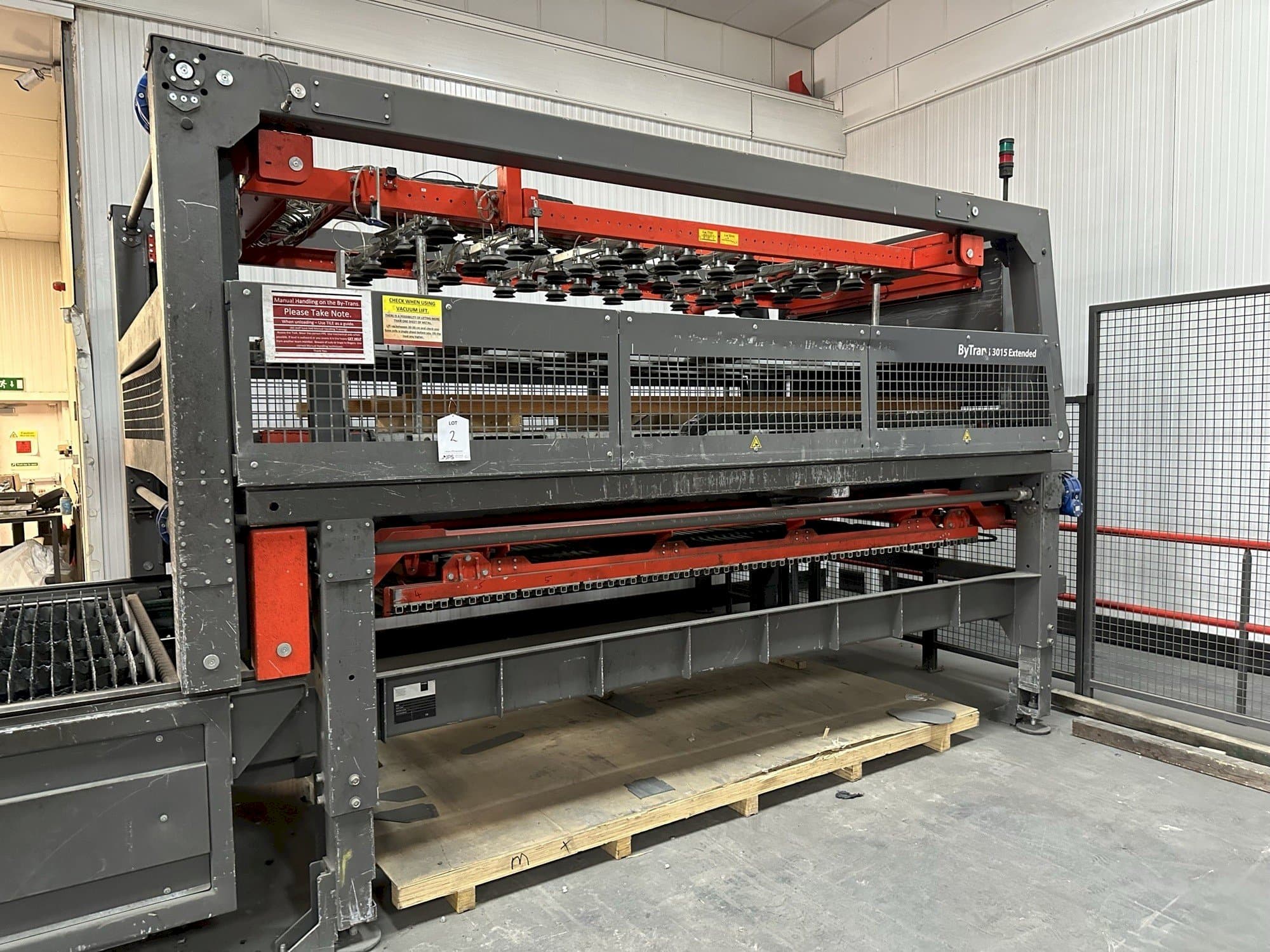Makine  Bystronic By Trans 3015 Extended Automatic Loading - Önden görünüm