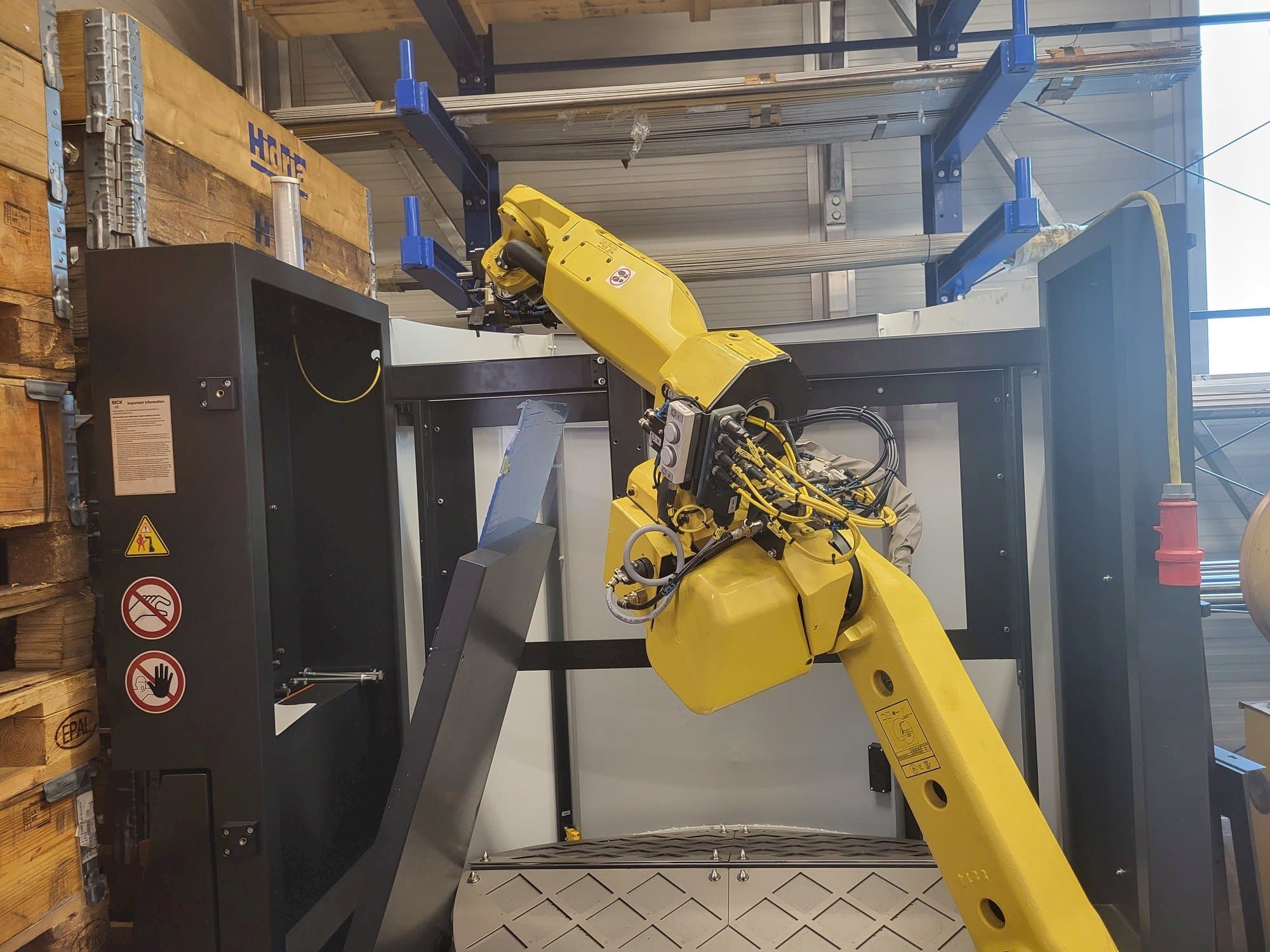 Makine  HALTER Load Assistant U-20 - Önden görünüm