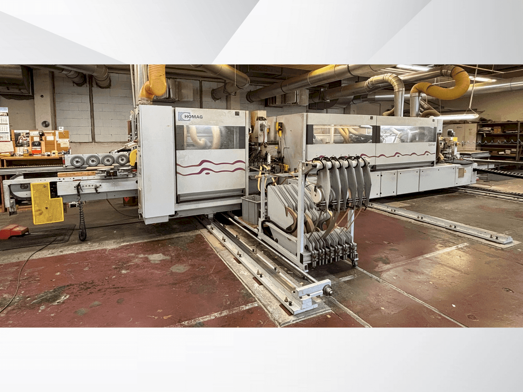 Makine  HOMAG Optimat KF 26/8/A3/25 - Önden görünüm