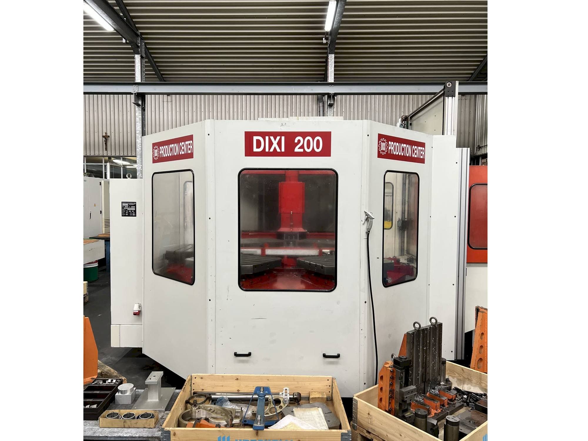 Makine  DIXI 200 - Önden görünüm